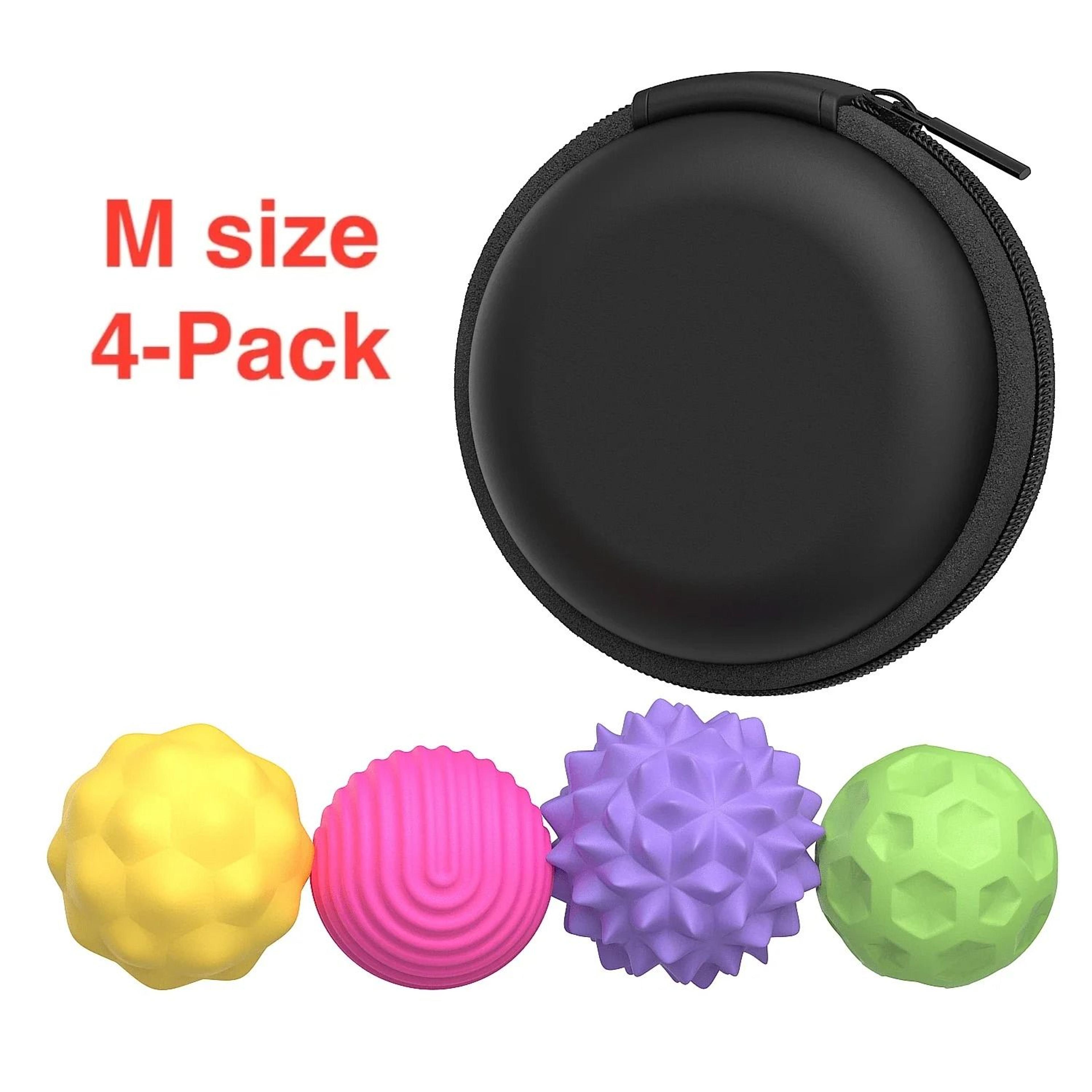 Silicone Magnetic Sensory Fidget Balls Set For Anxiety And Stress Relief 15