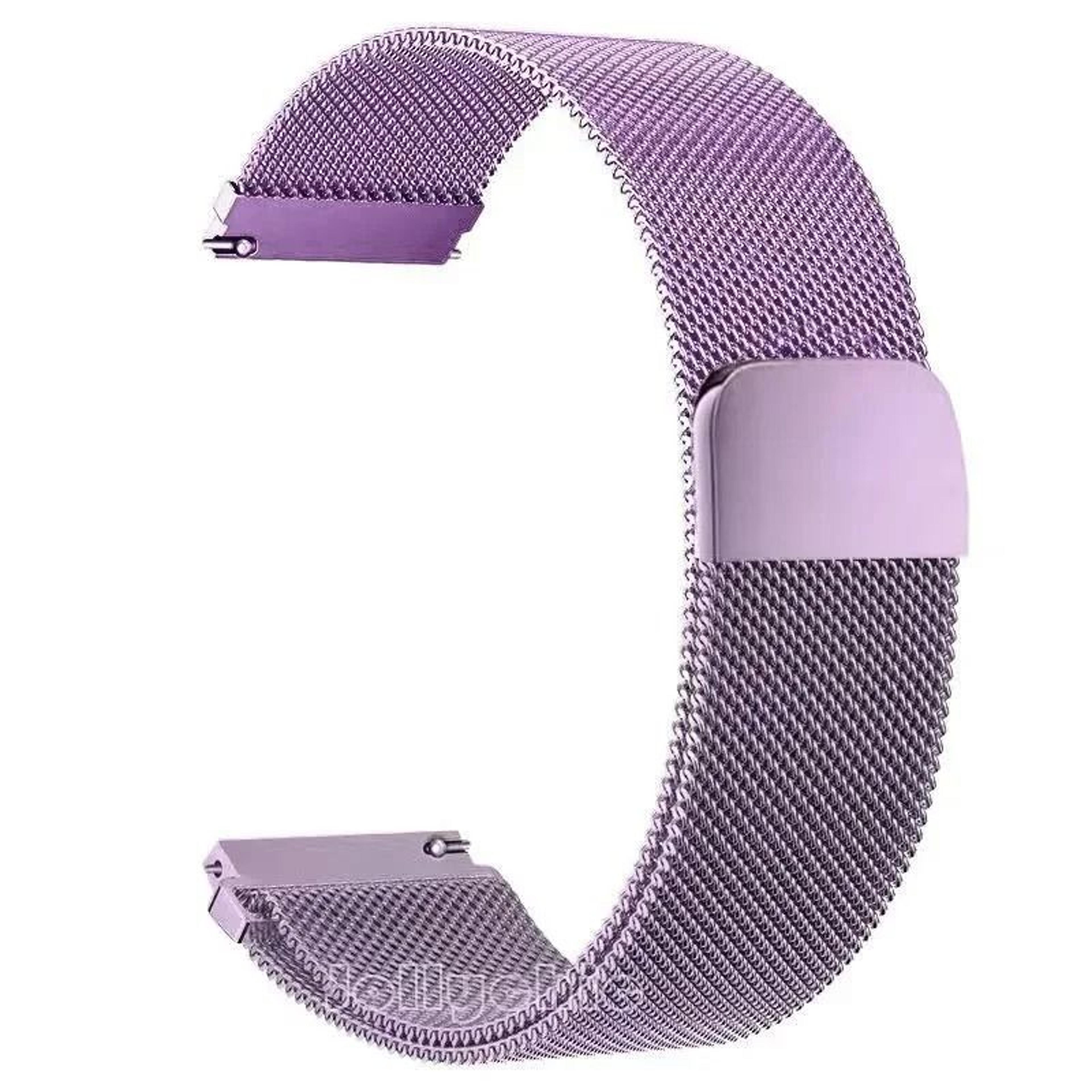 Magnetic Milanese Stainless Steel Watch Strap 20mm 22mm For Samsung Galaxy And Huawei Watches 18