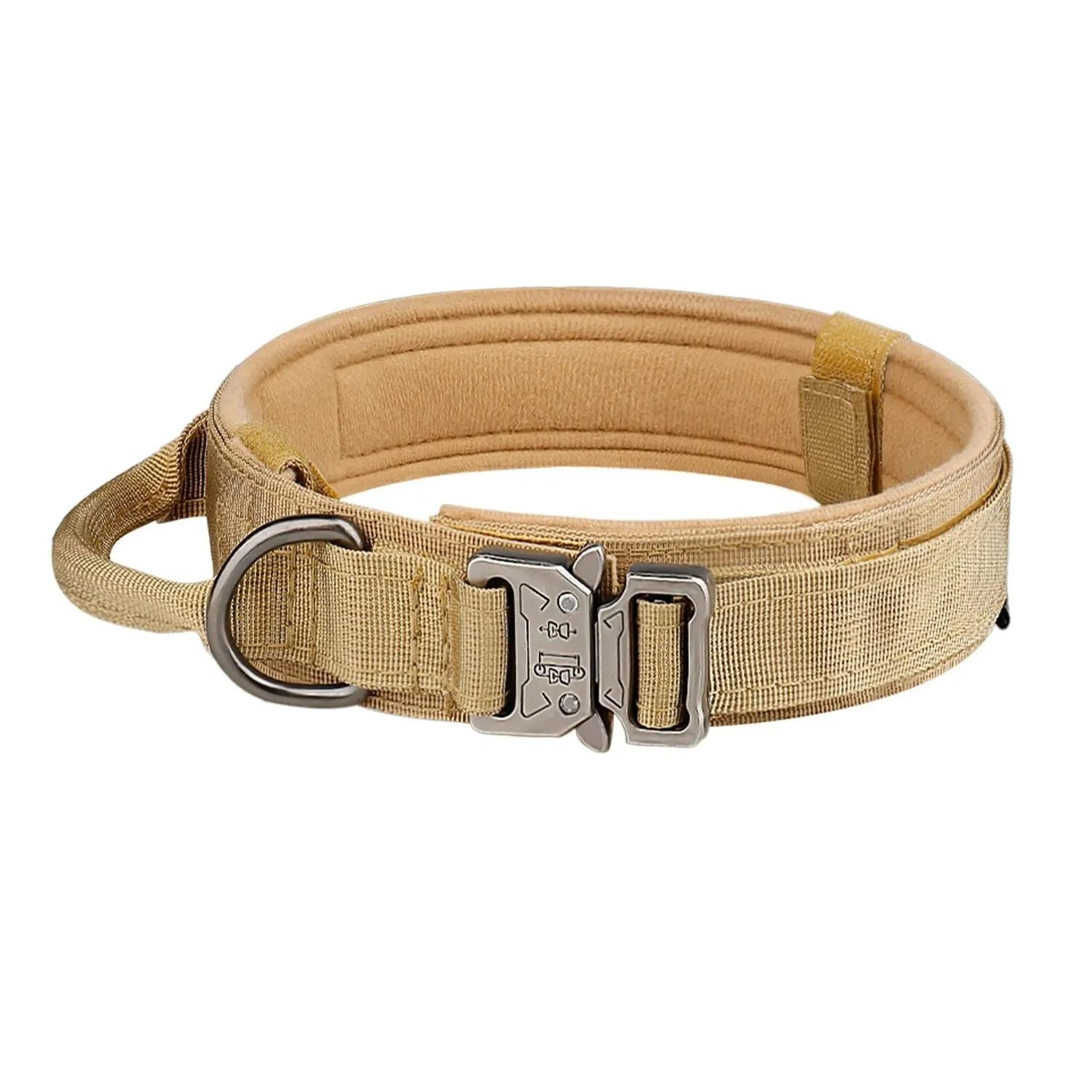 Tactical Dog Collar With Metal Buckle And Adjustable Nylon Strap 5