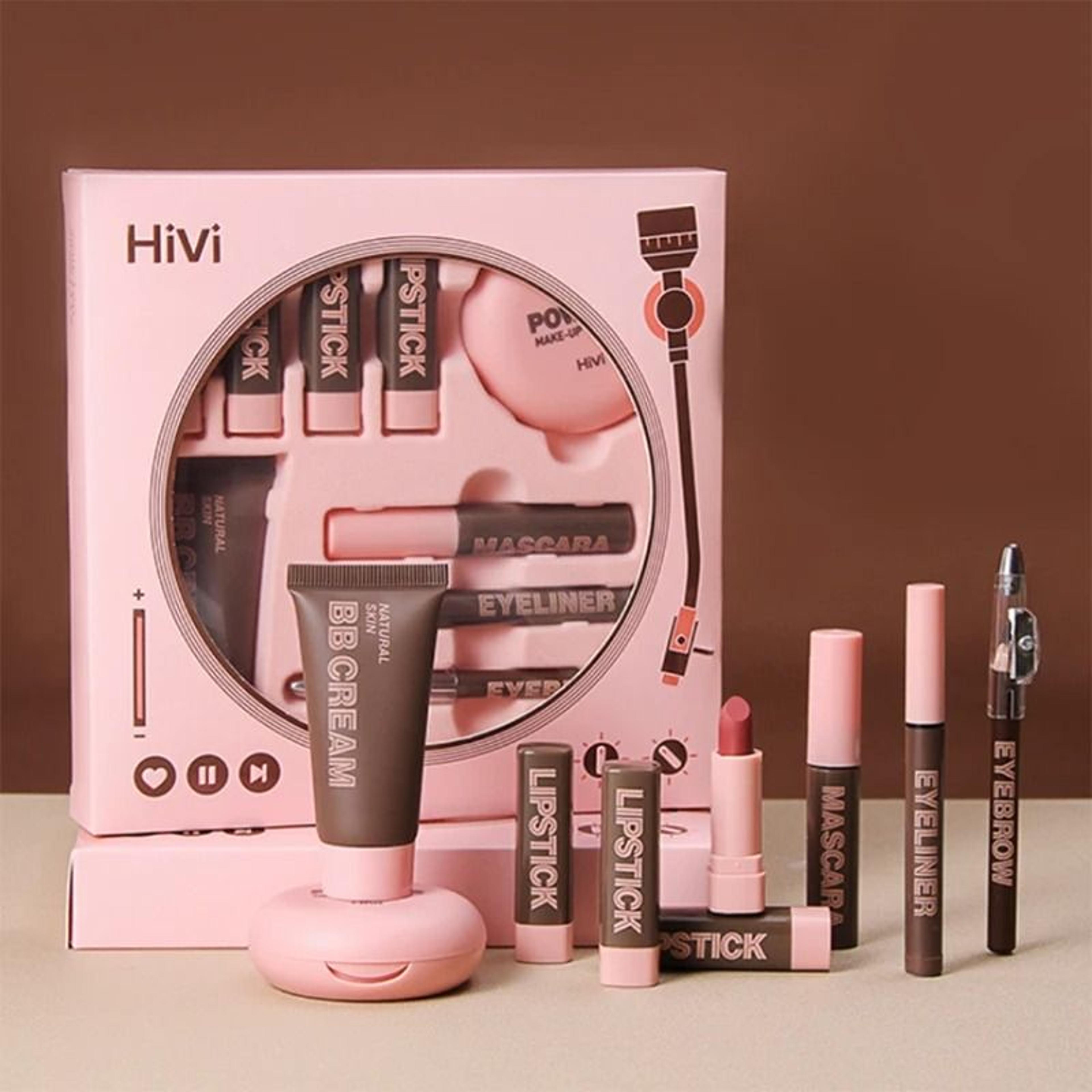 HiVi Makeup Gift Box Powder Glue Limited Edition 6