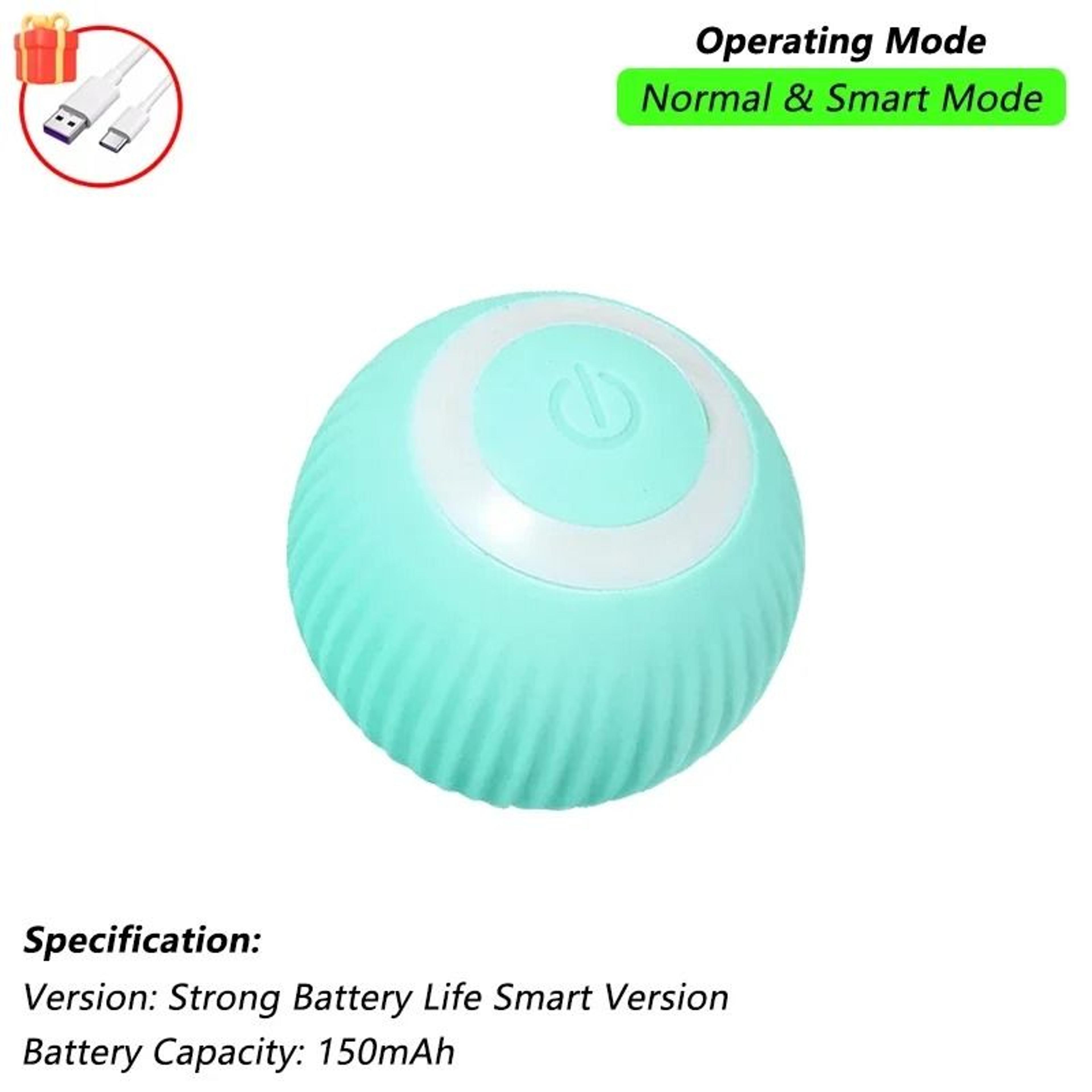 Interactive Smart Rolling Pet Ball Toy With Faux Tail For Dogs And Cats 17