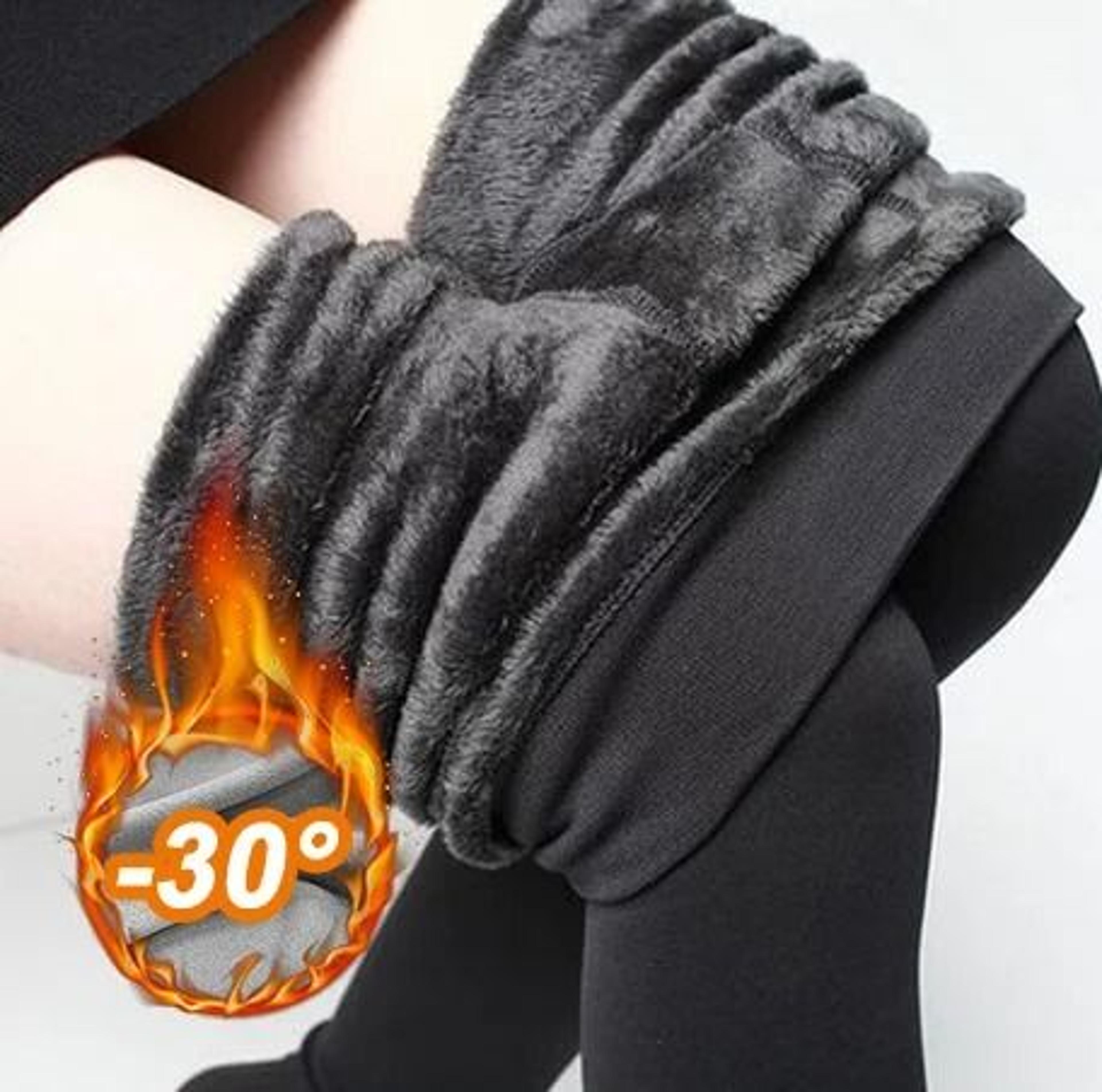 Womens Super Thick Winter Thermal Leggings Fleece Lined 8