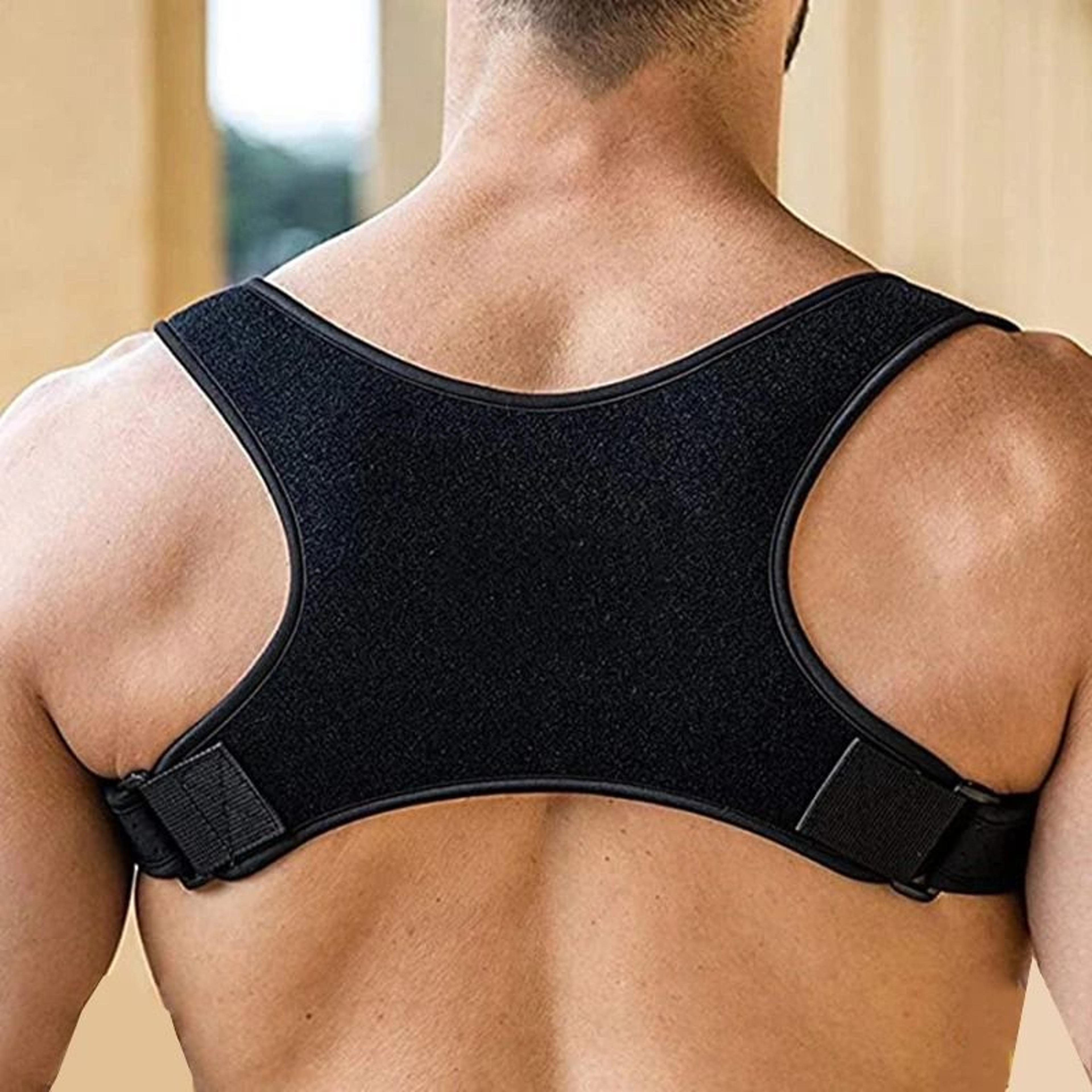 Adjustable Posture Corrector Back Brace Shoulder Support 0