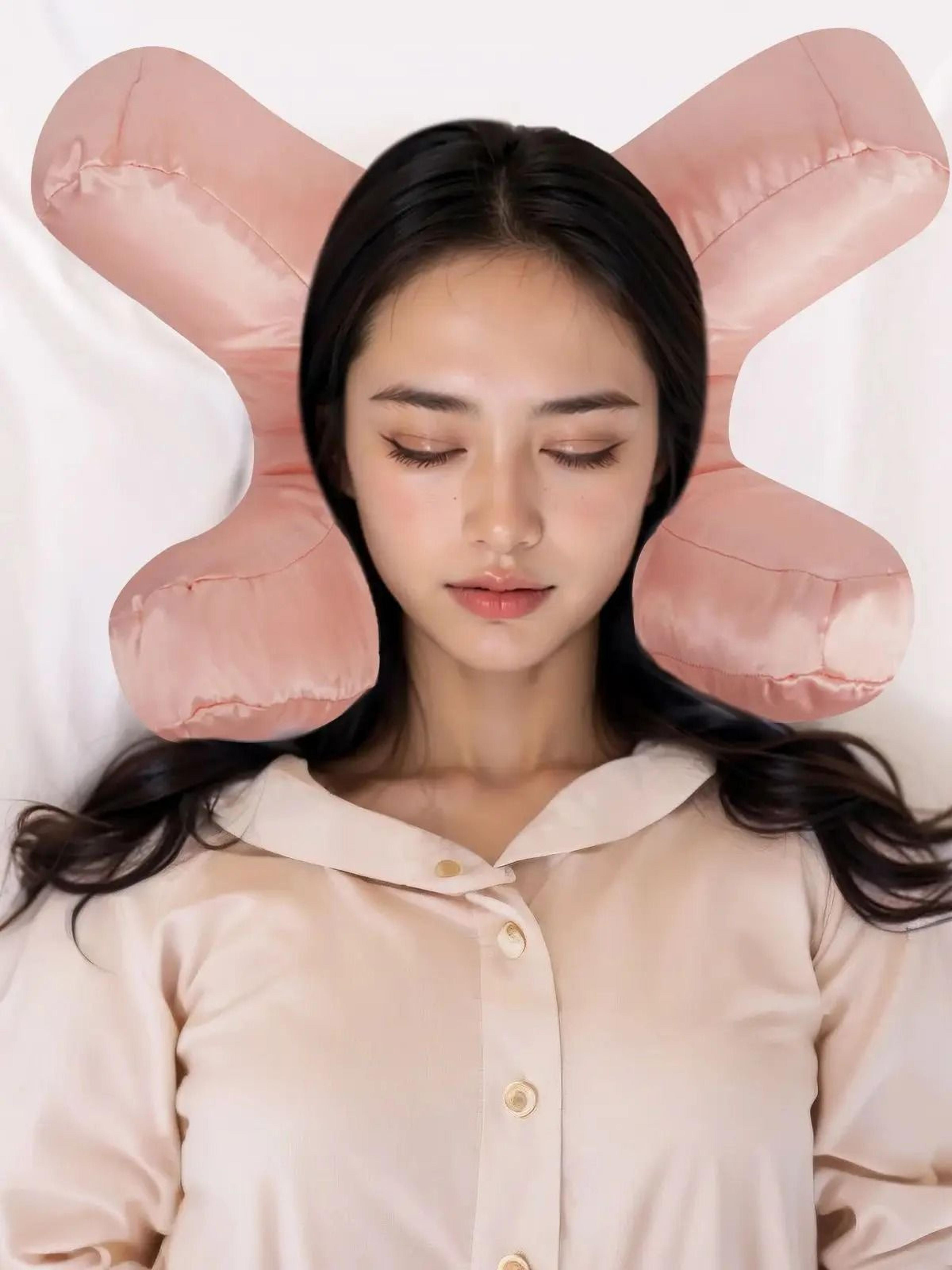Anti Wrinkle Aging Pillow Beauty Sleep Back Sleep Support With Free Pillow Case 1