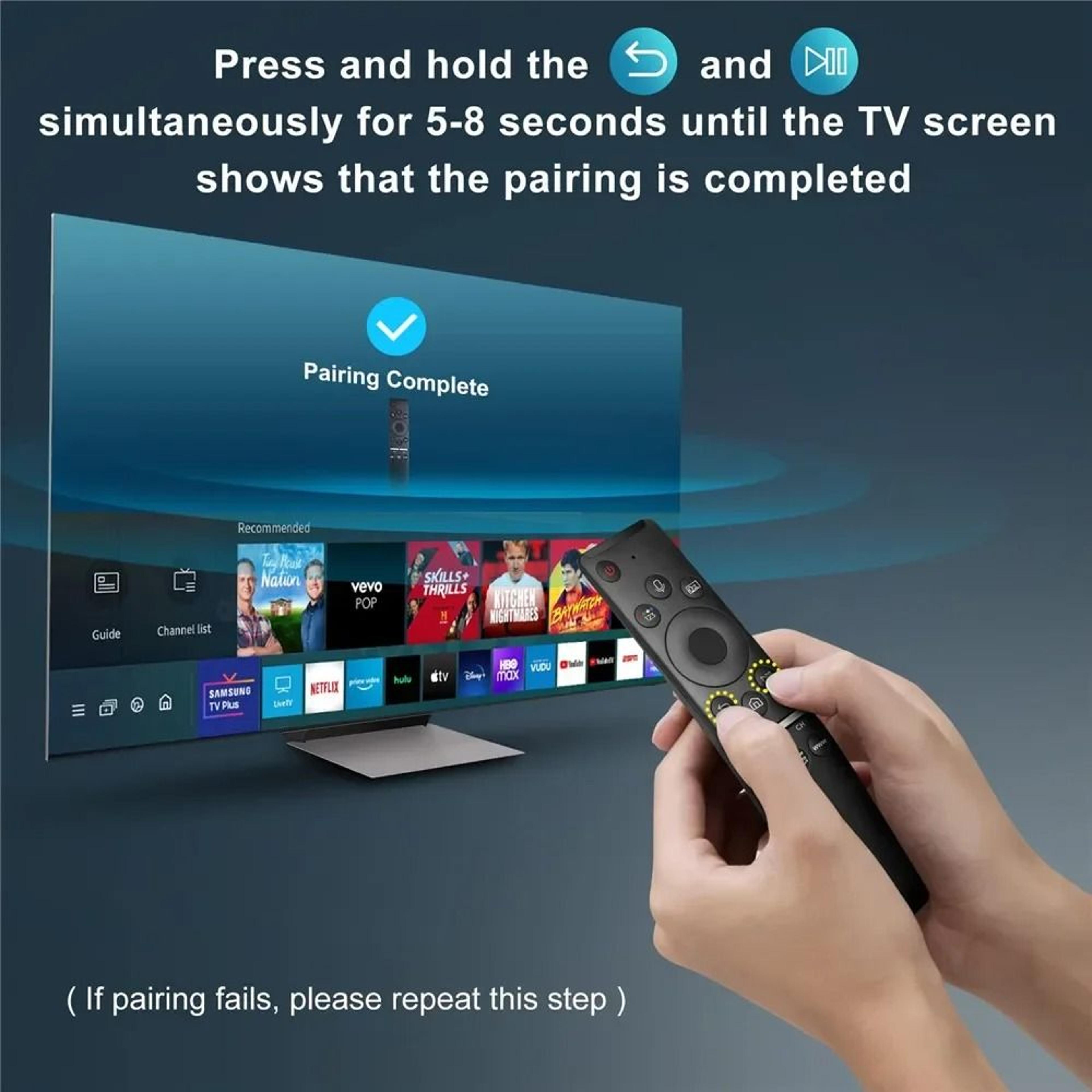 Samsung BN5901312F Voice Remote Control Replacement For Smart TV 4