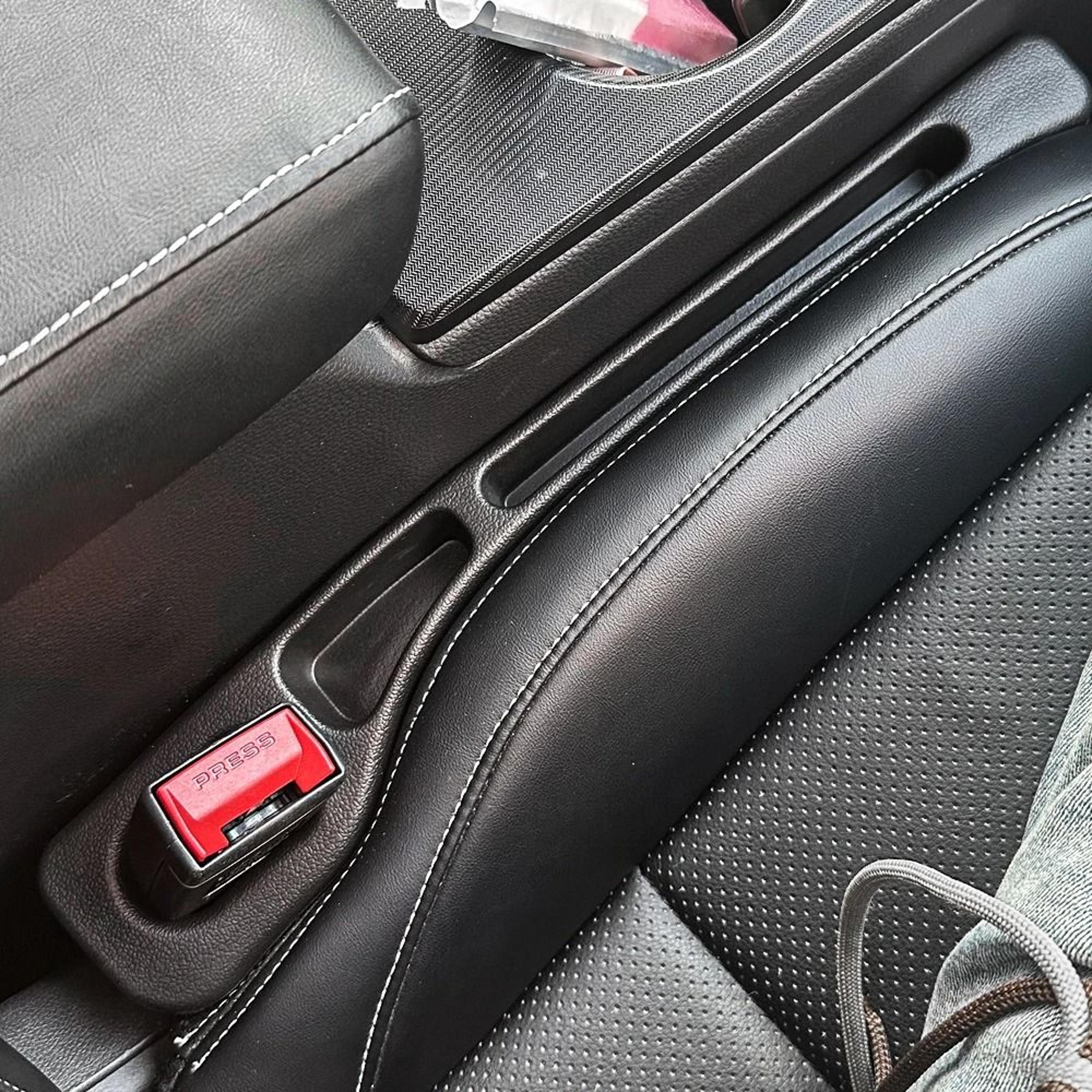 Car Seat Gap Filler Organizer With Dual Grooves For Auto Interior 5