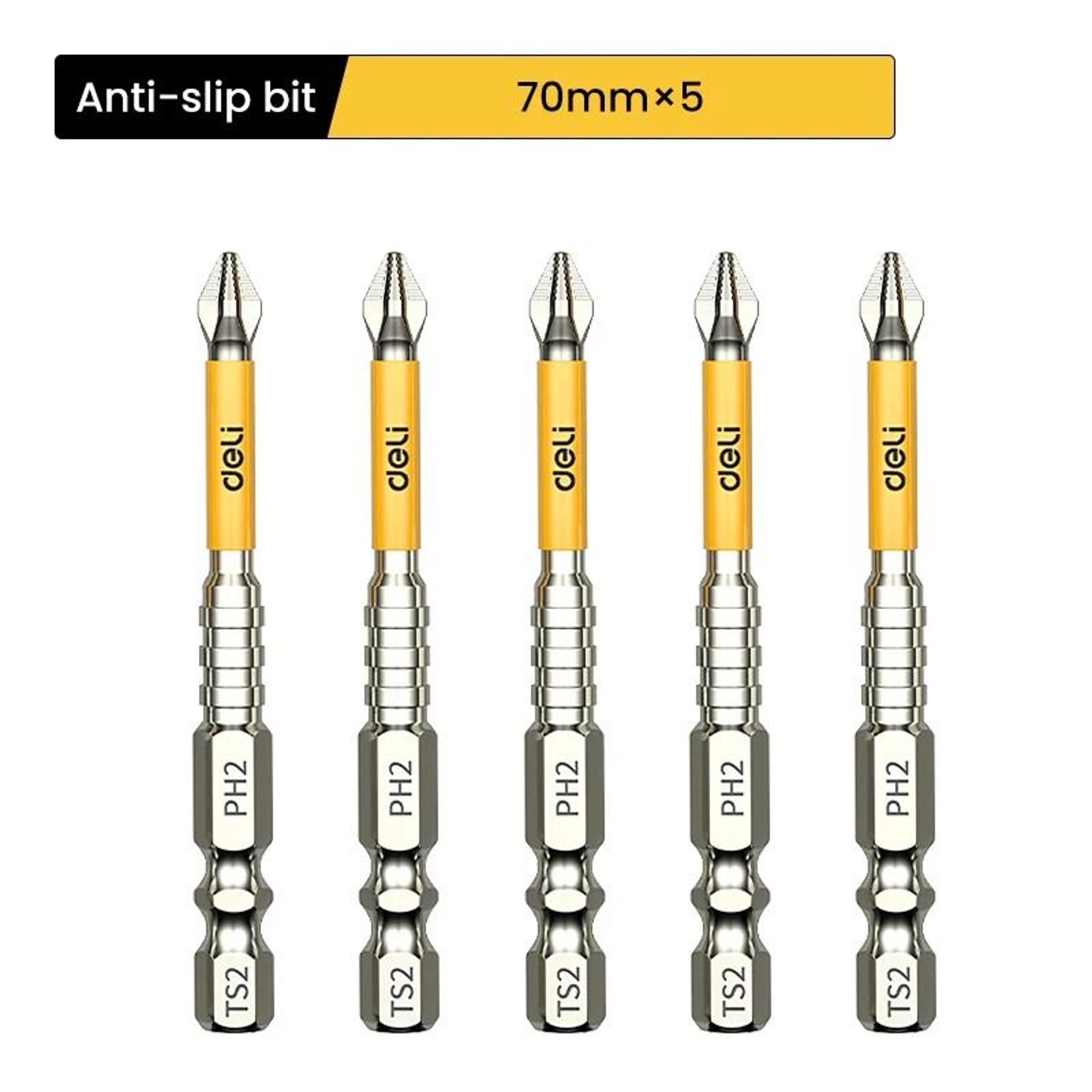Non Slip PH2 Magnetic Batch Bit Cross Screwdriver Set 10