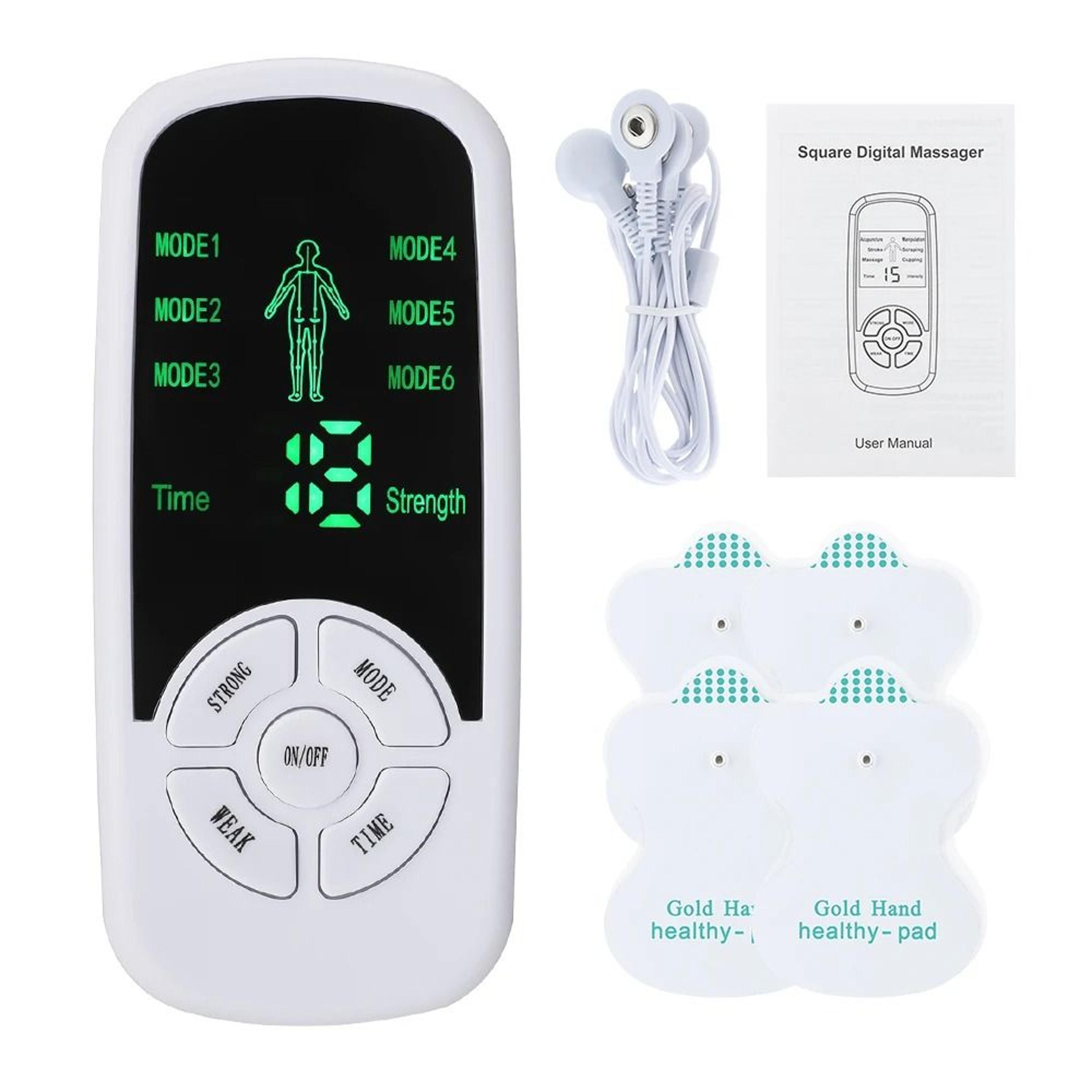 EMS Pulse Electric Muscle Stimulator 6 Mode TENS Body Massager 9
