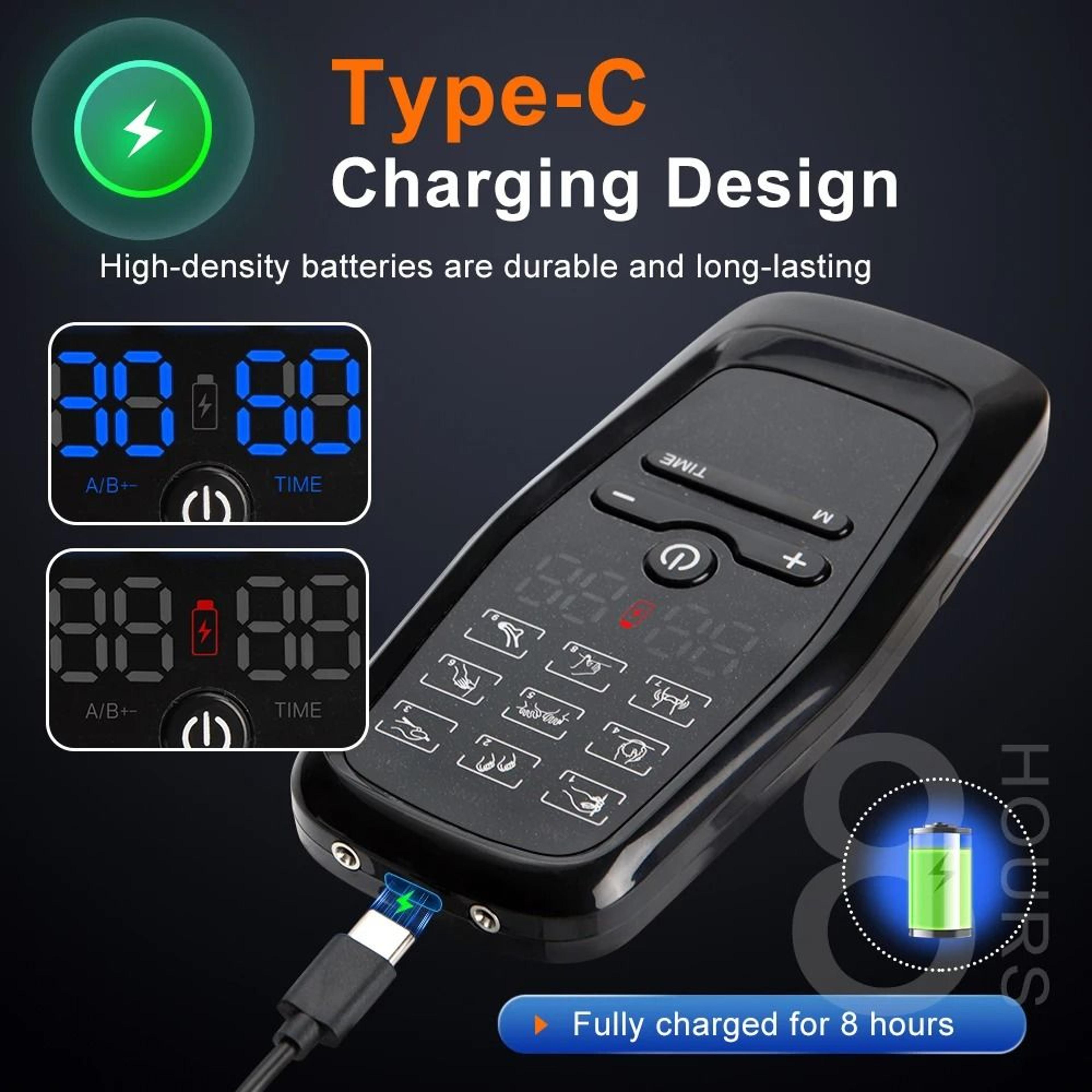 Physiotherapy Tens Ems Muscle Stimulator Digital Massage Therapy Machine 4