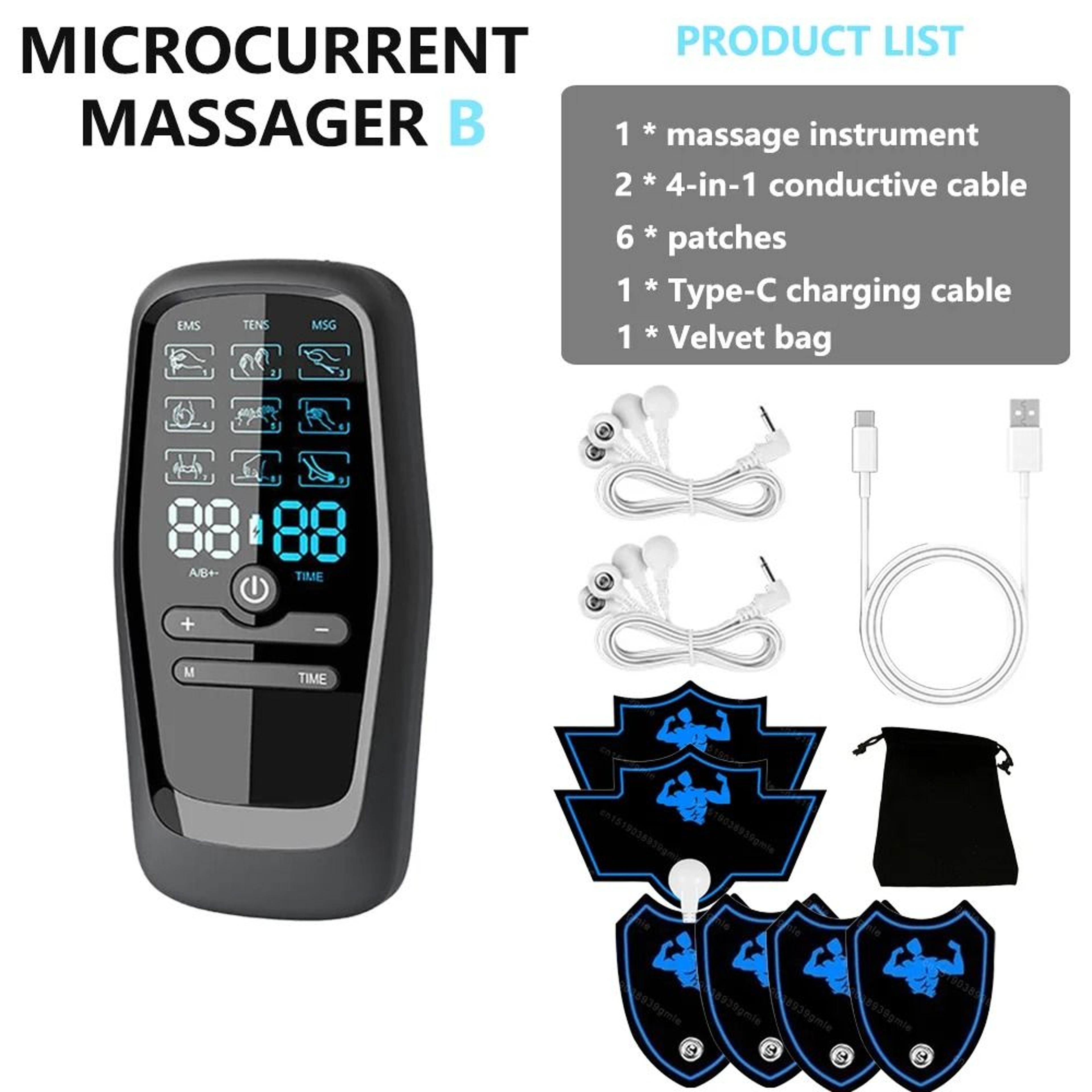 Physiotherapy Tens Ems Muscle Stimulator Digital Massage Therapy Machine 7