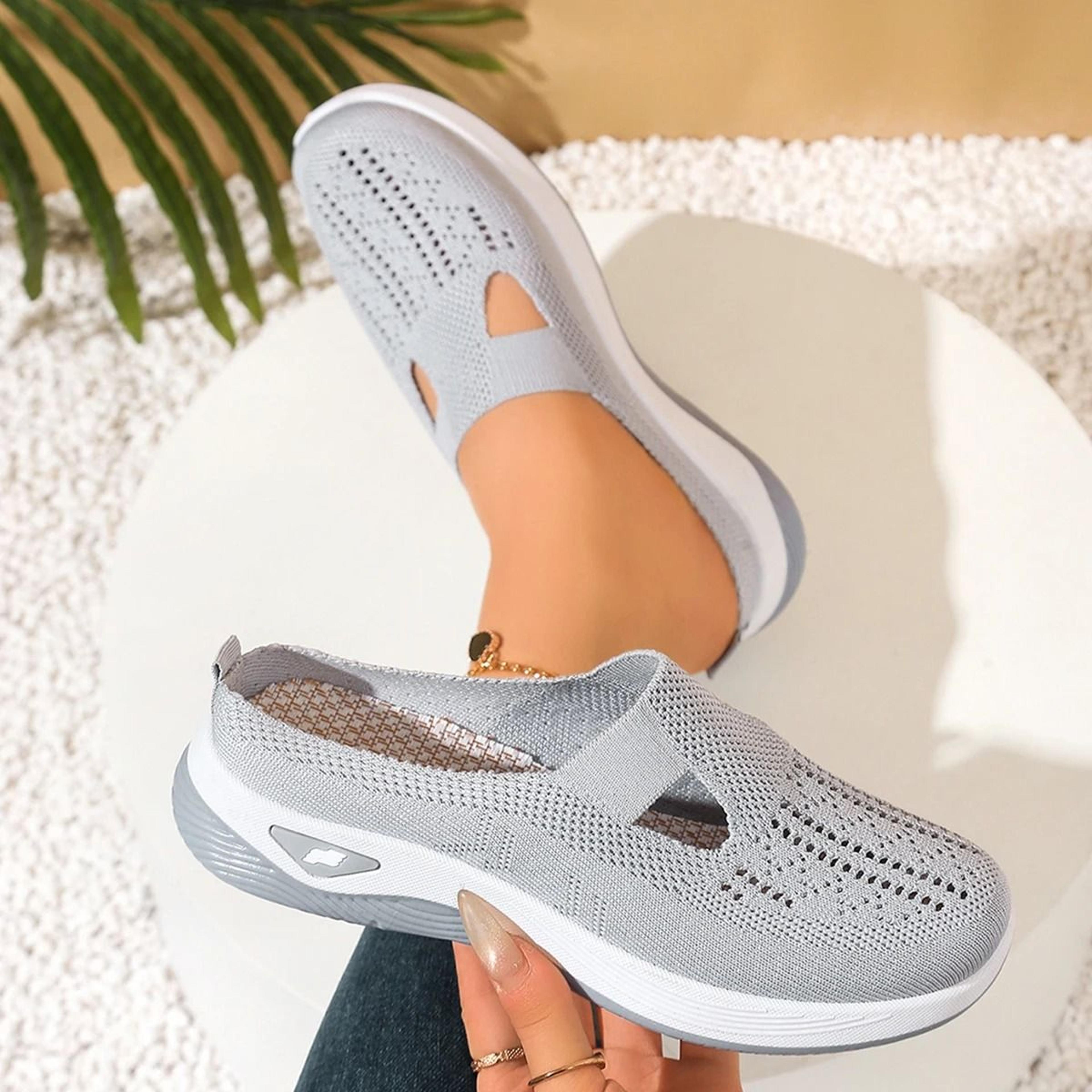 Women Vent Half Slipper Summer House Shoes 10