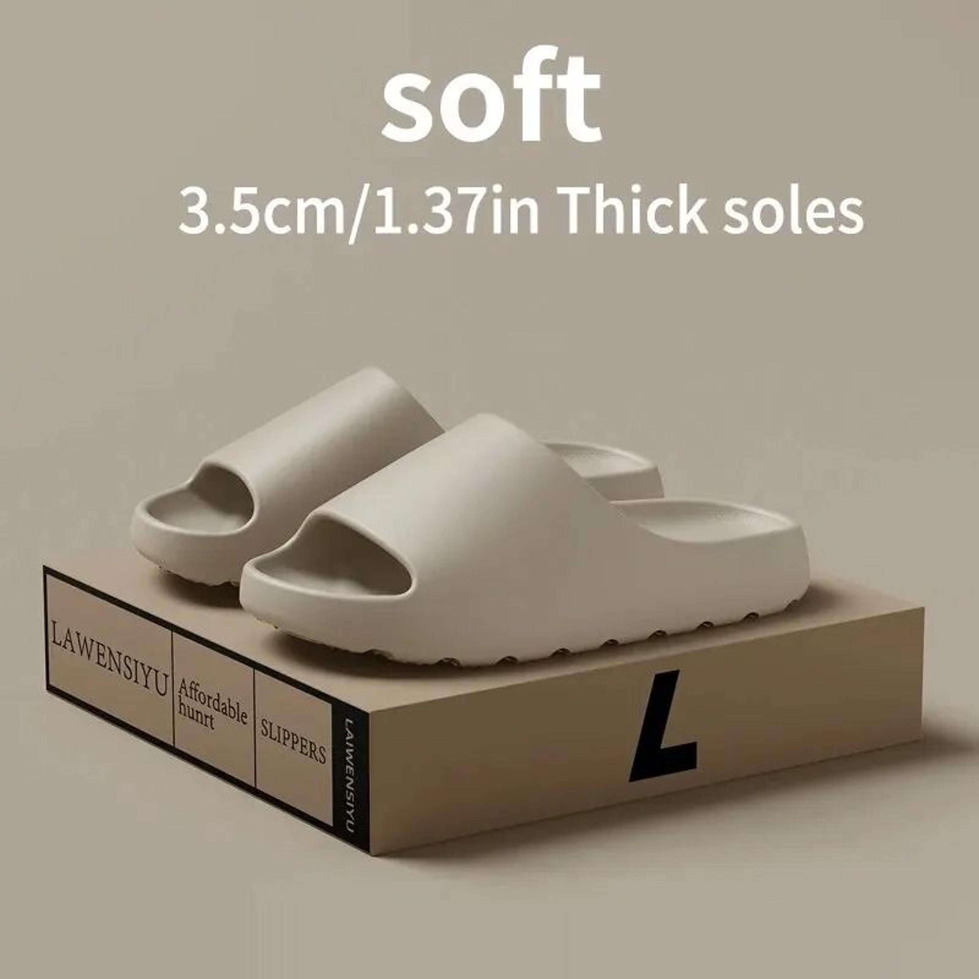Coconut Slippers Thick Soled Non Slip Sandals Summer Cloud Slides 5