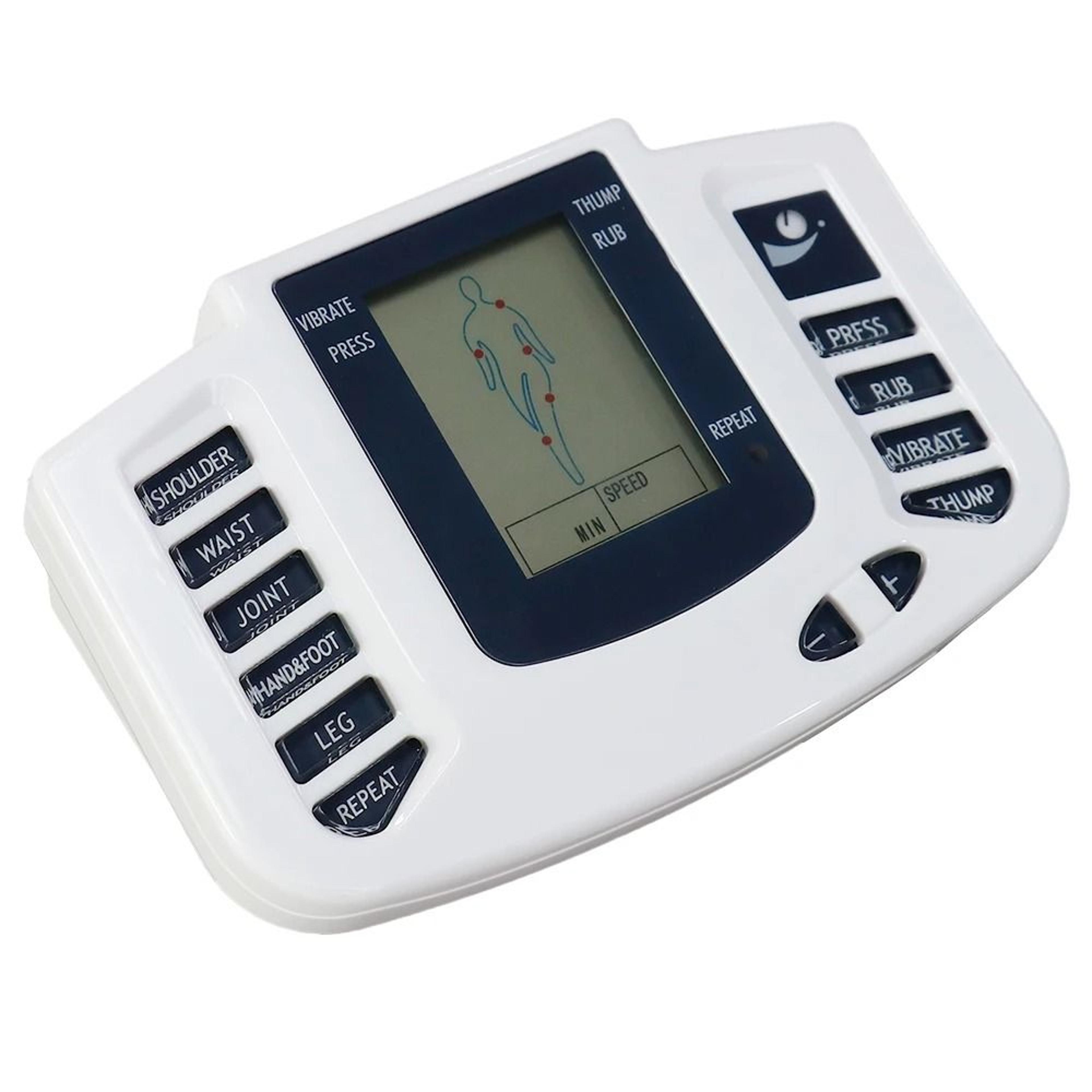 Electrical EMS TENS Muscle Stimulator With 10 Levels And 16 Electrode Pads 3