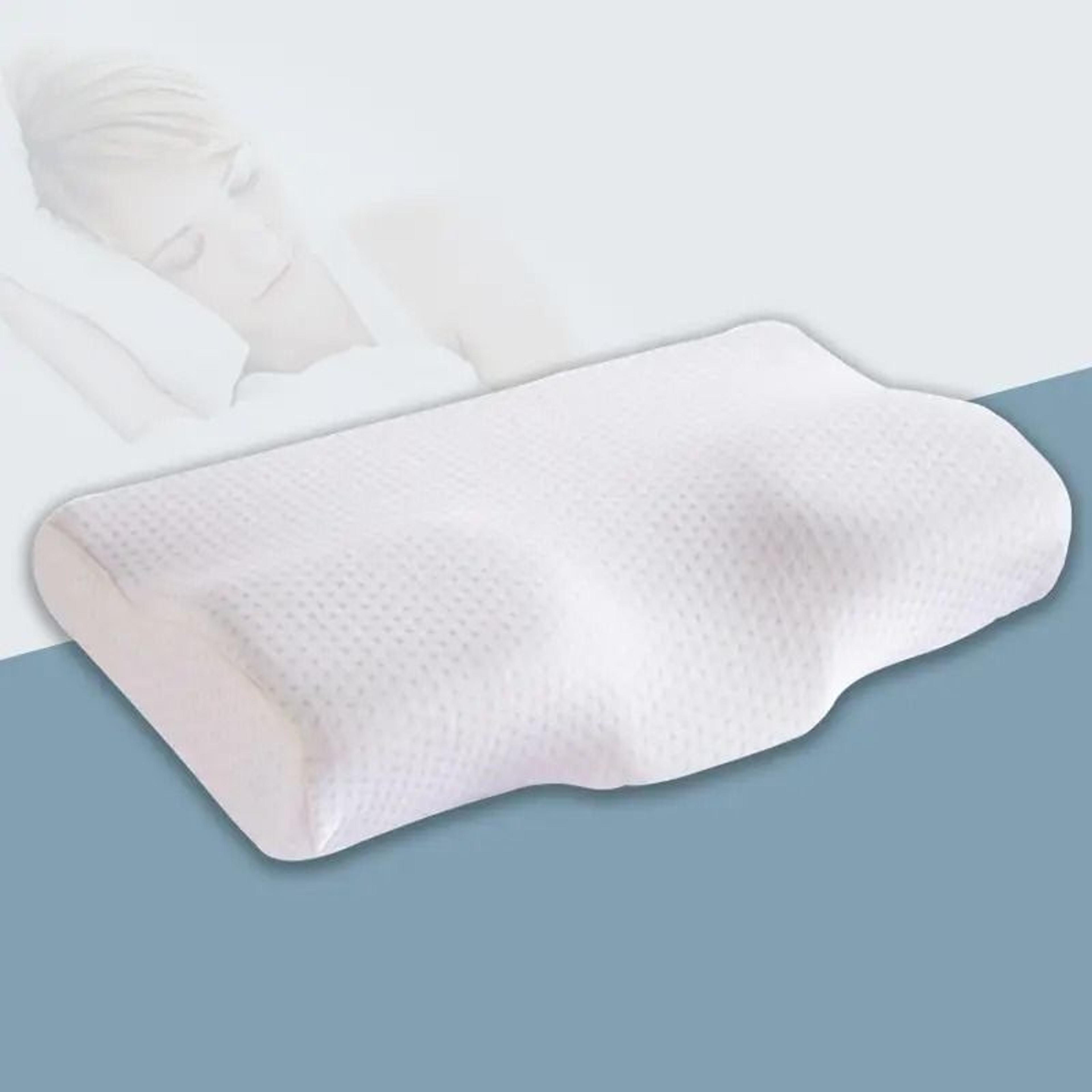 Orthopedic Memory Foam Butterfly Pillow For Neck Support And Cervical Alignment 4