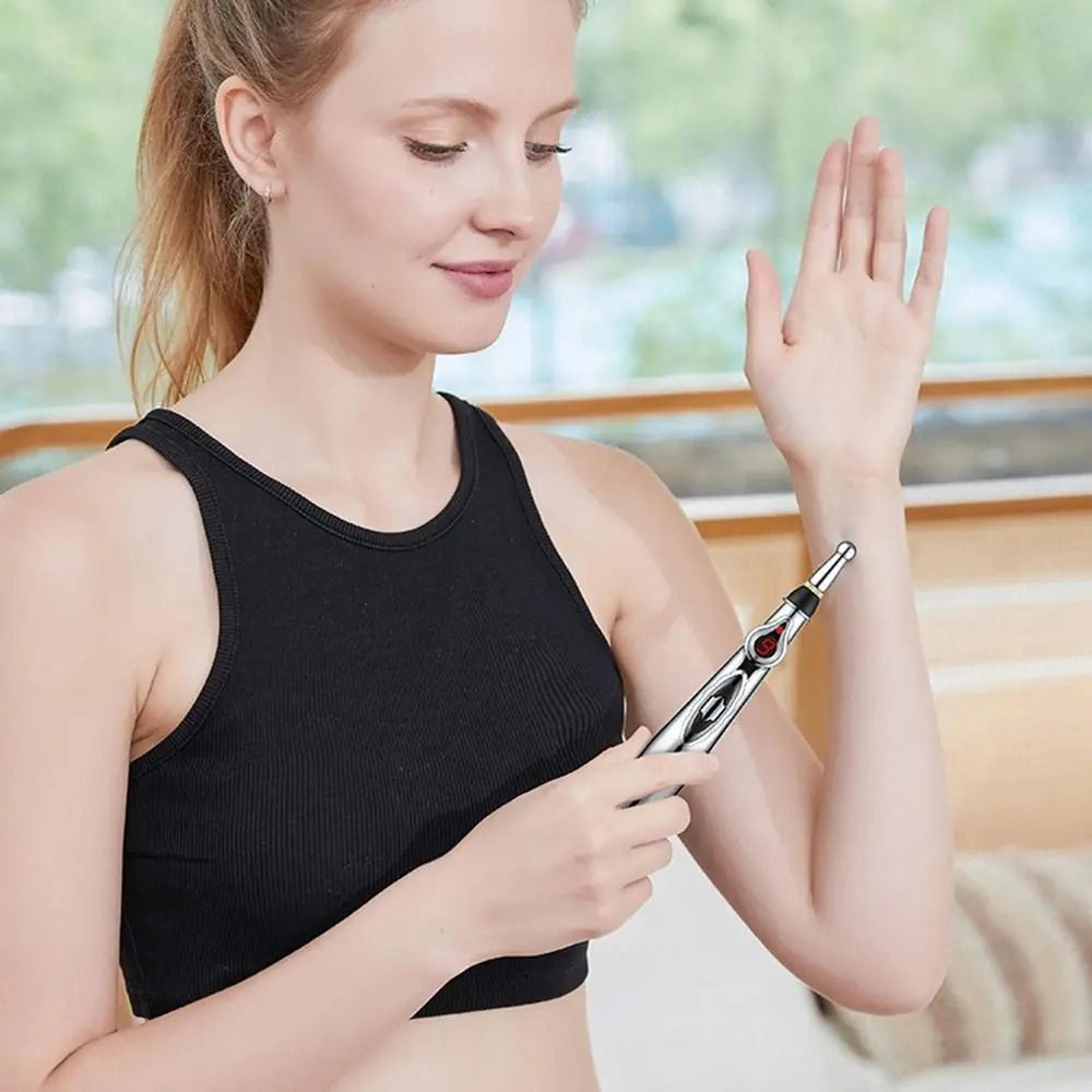 Electronic Acupuncture Pen With 2 3 Or 5 Heads And 9 Gear Meridian Device 3