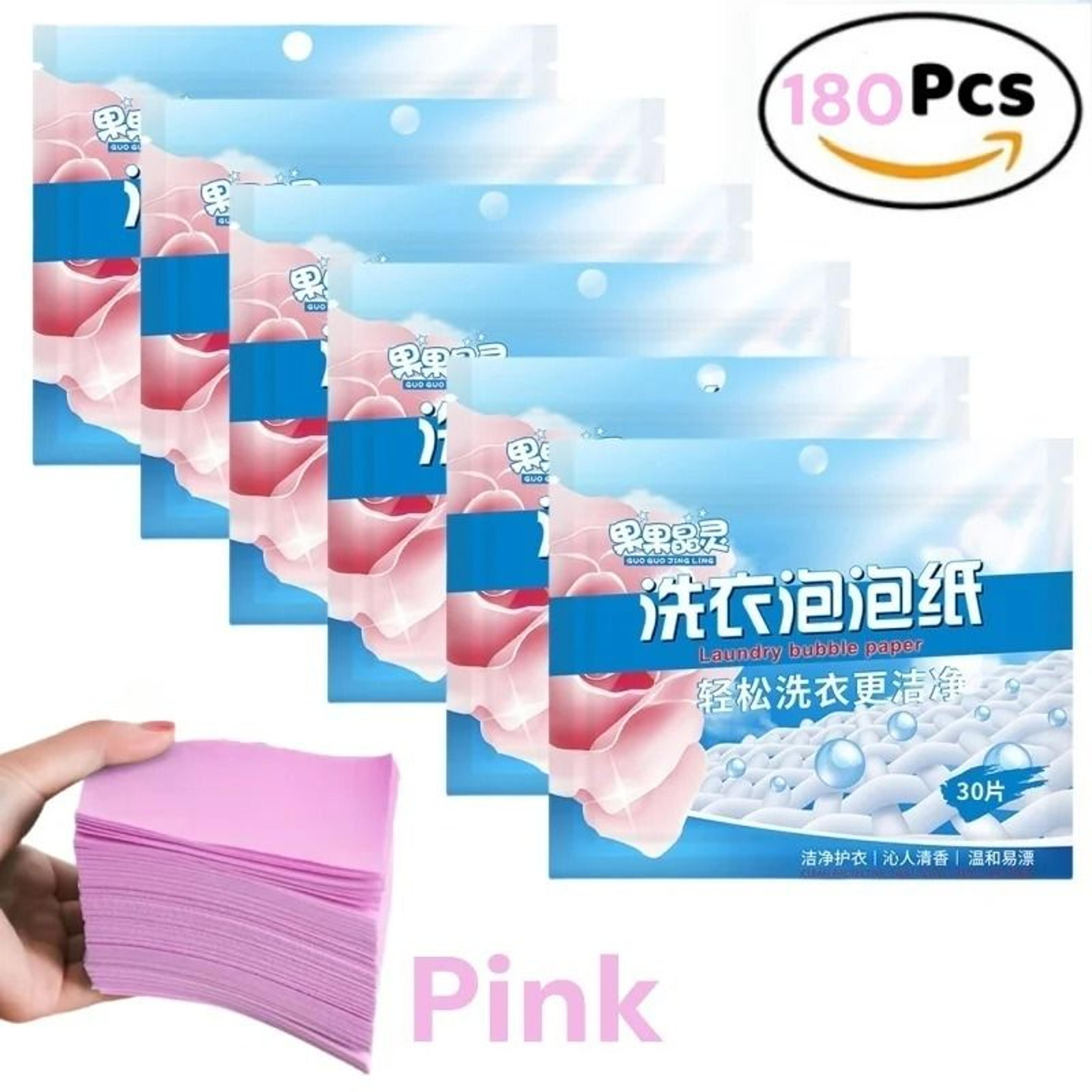 60 Piece Laundry Detergent Tablets Strong Cleaning Sheets 9