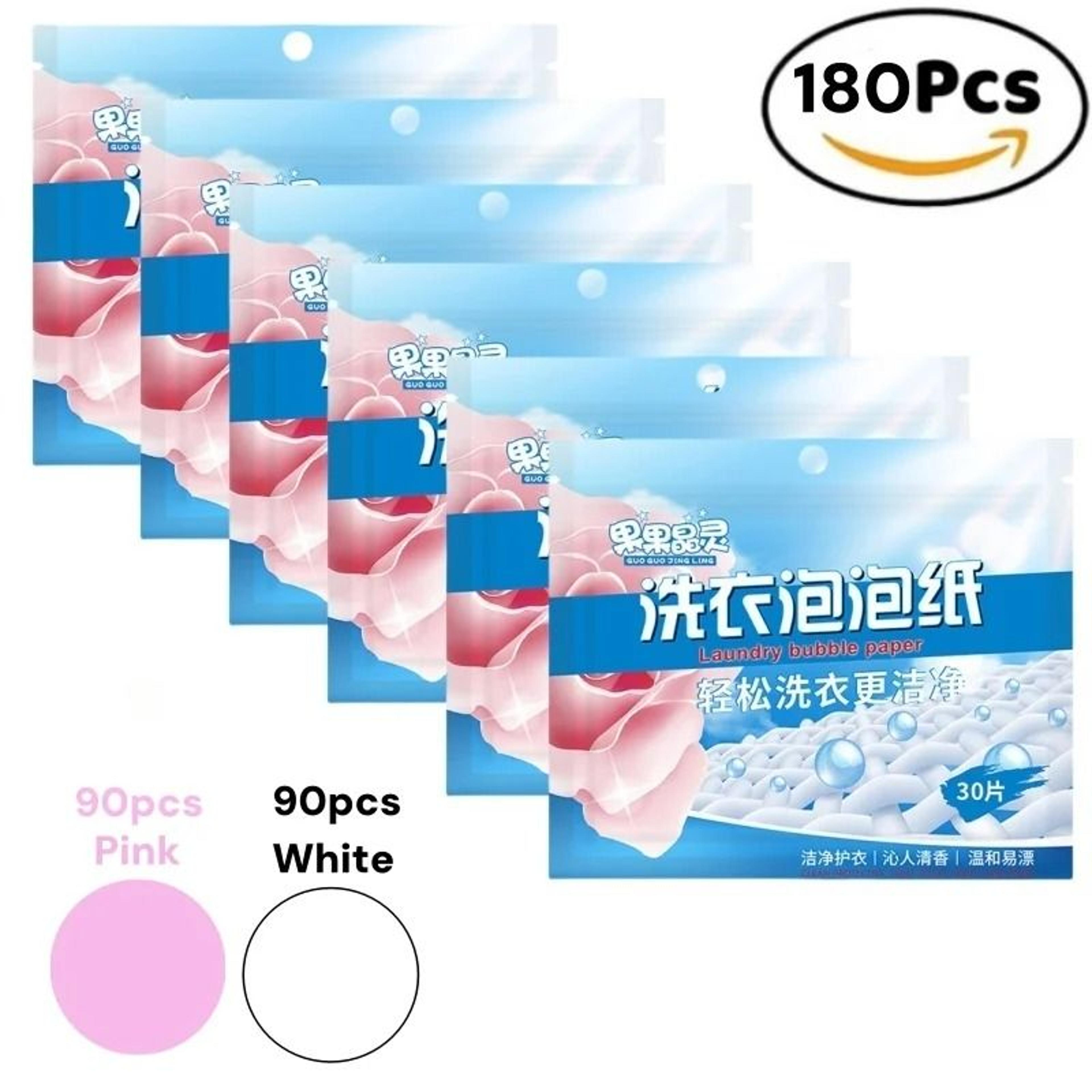 60 Piece Laundry Detergent Tablets Strong Cleaning Sheets 11