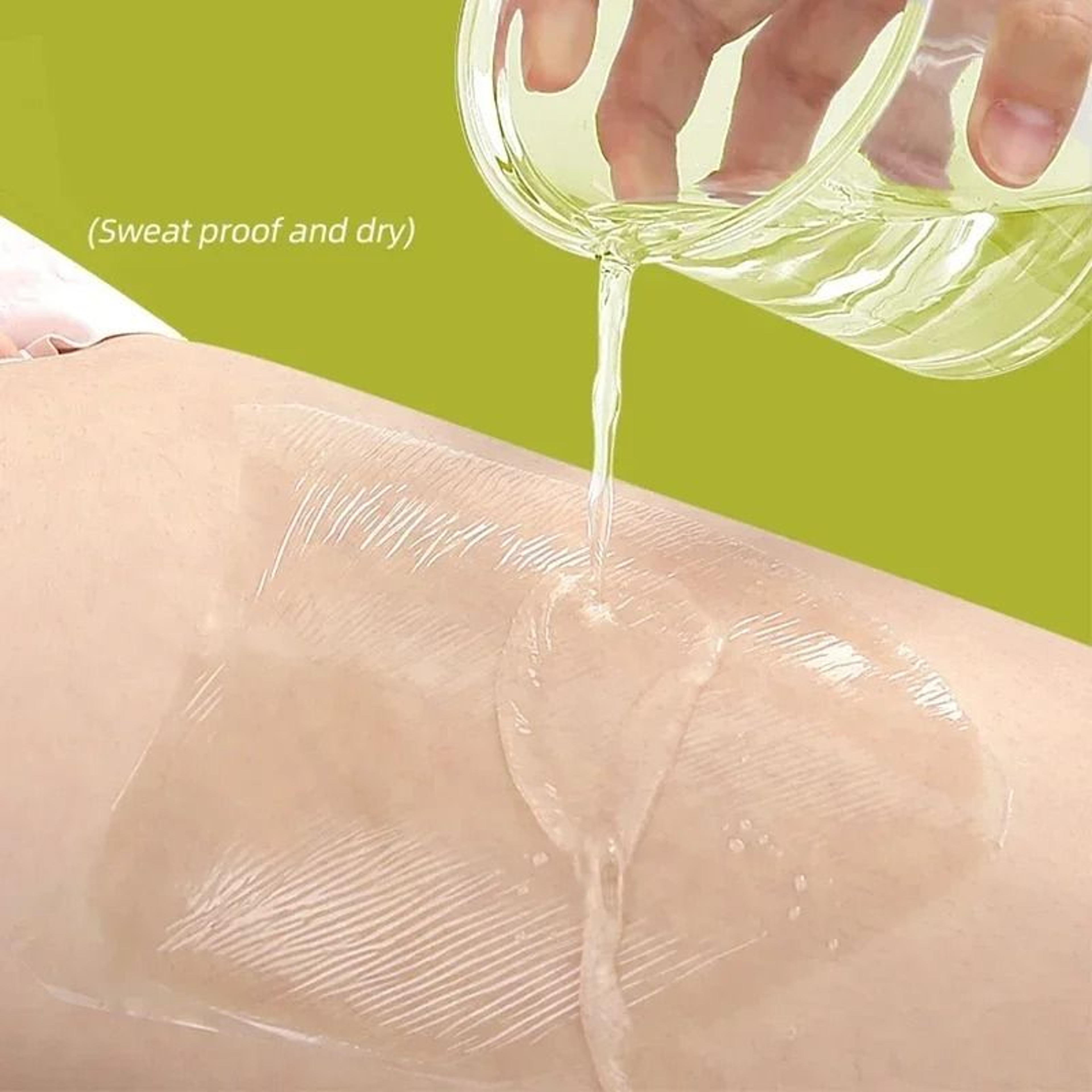 Invisible Thigh Tape Unisex Disposable V Shaped Sweat Resistant Thigh Pads 3