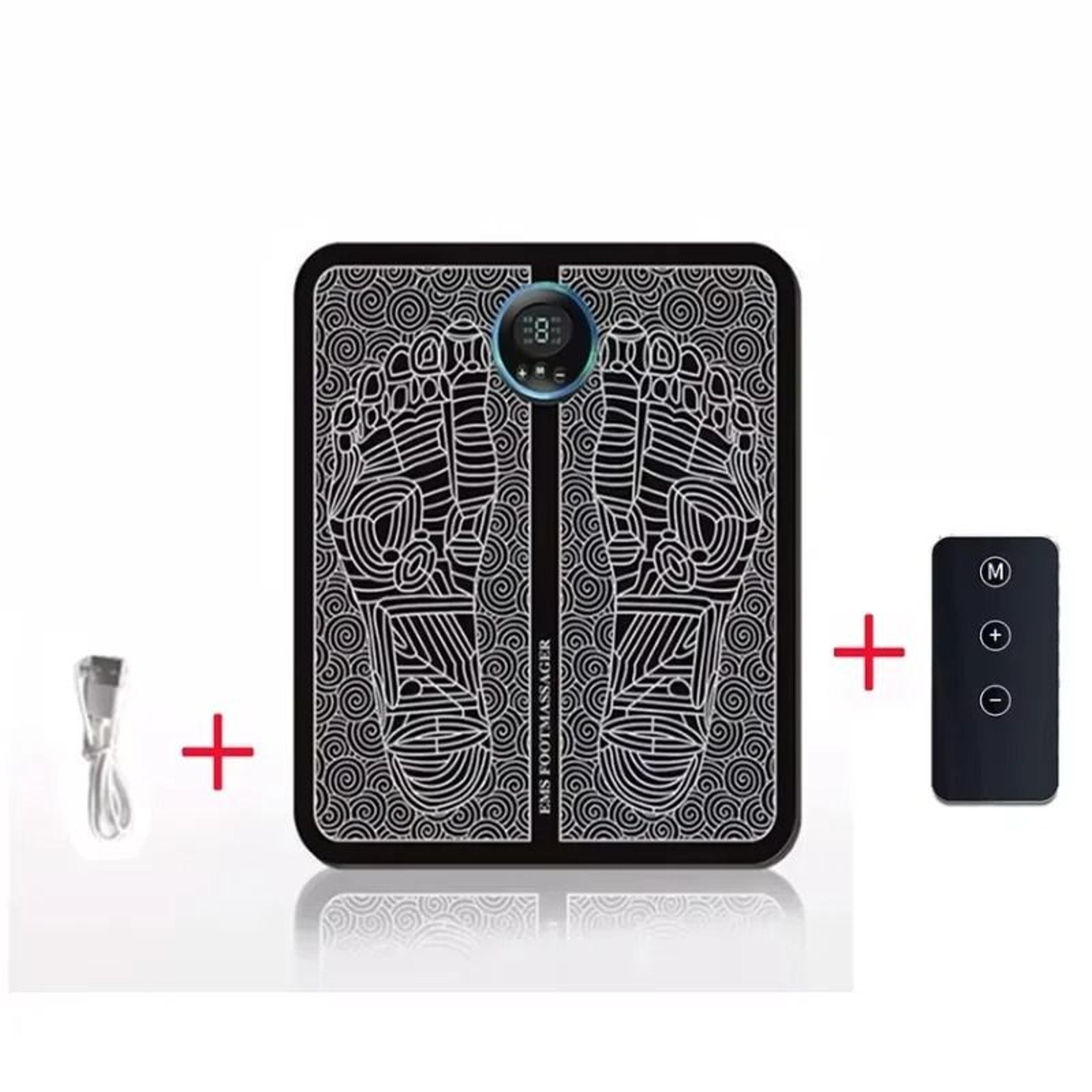 3 In 1 Home Massage Kit EMS Foot Massager With Electronic Acupressure Pen For Neck Back Shoulder Re 7