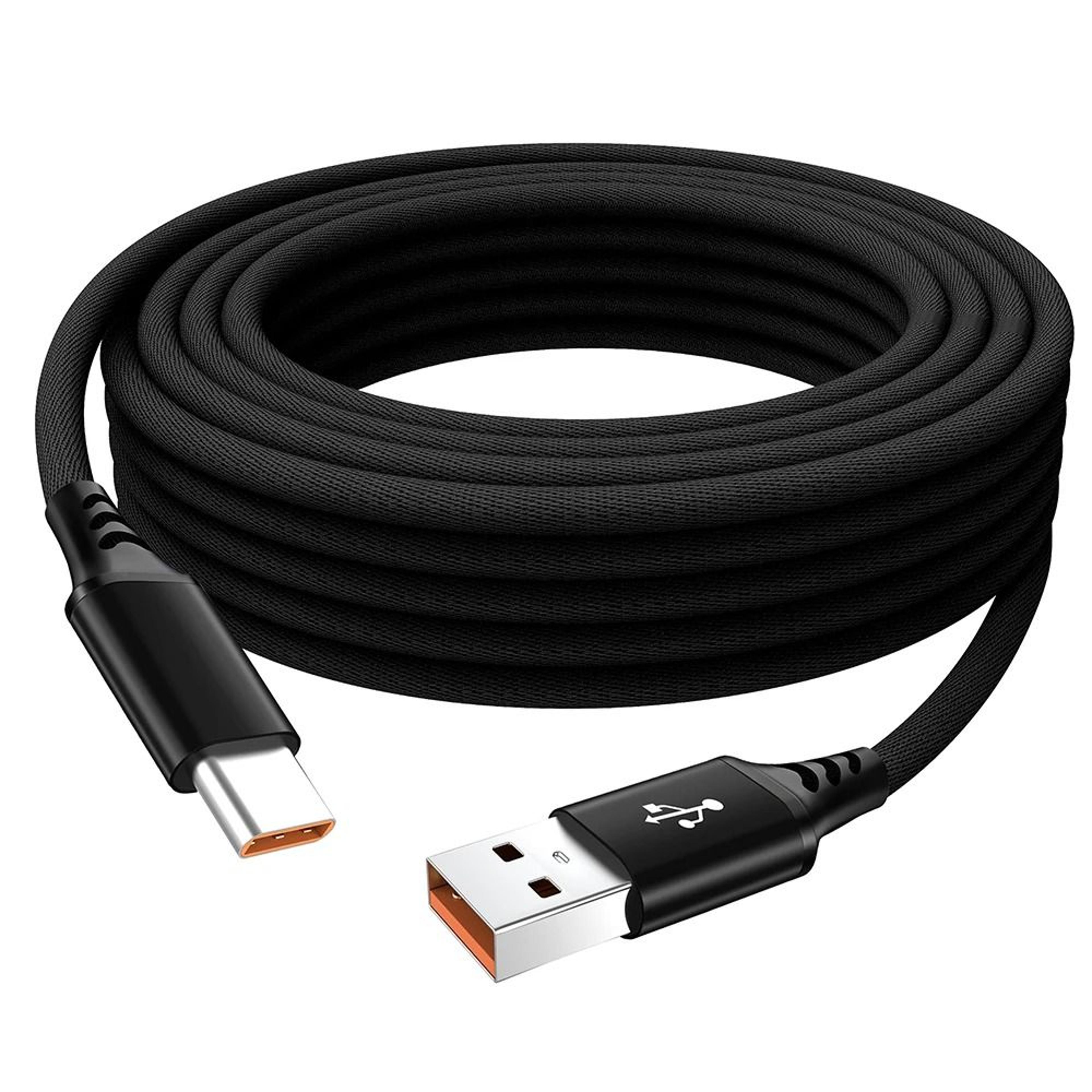 USB Type C Cable 5A Super Fast Charge Extension Cable For Huawei Samsung Xiaomi OPPO OnePlus 7