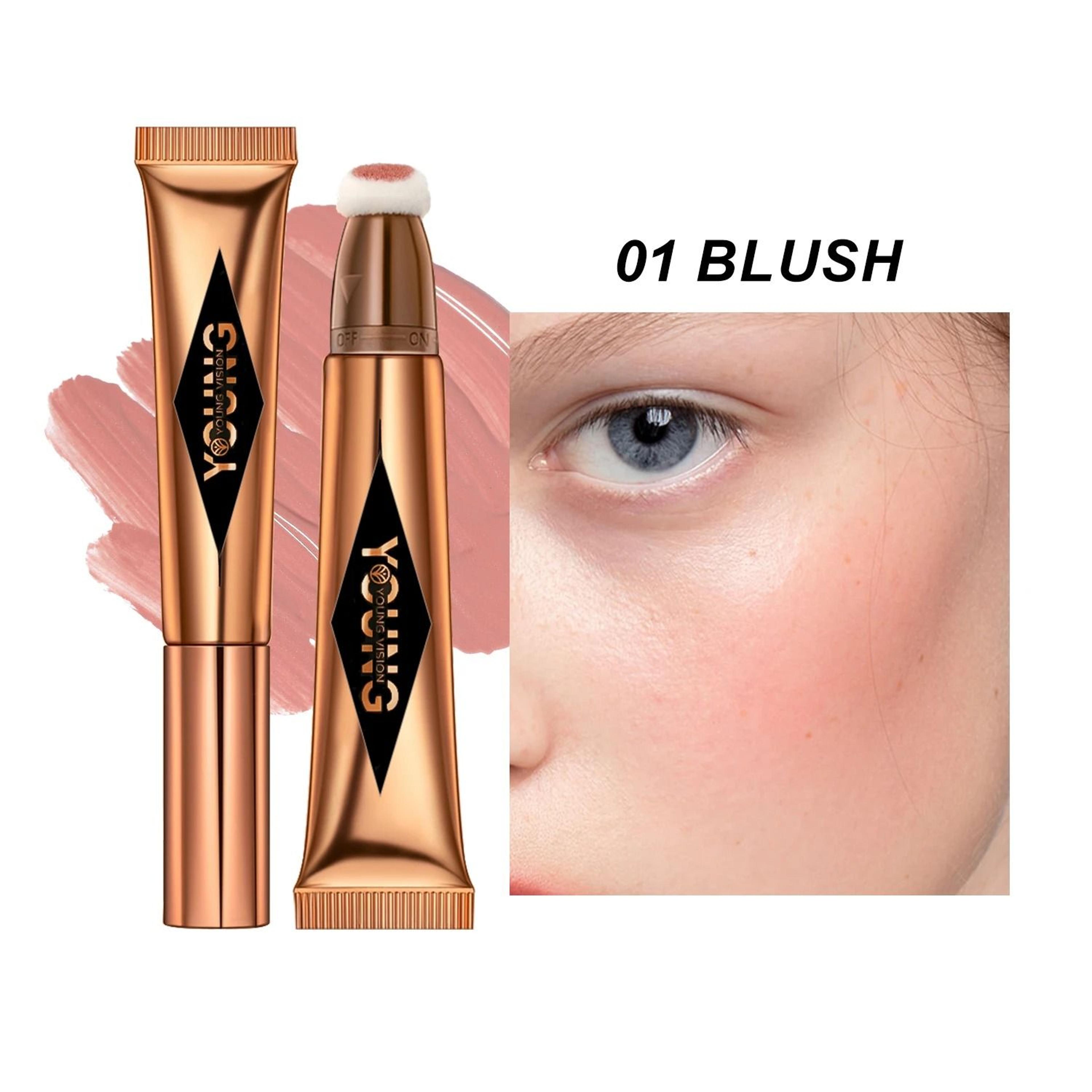 Young Vision Air Cushion Powder Blusher High Gloss Stick 6 Shades 7