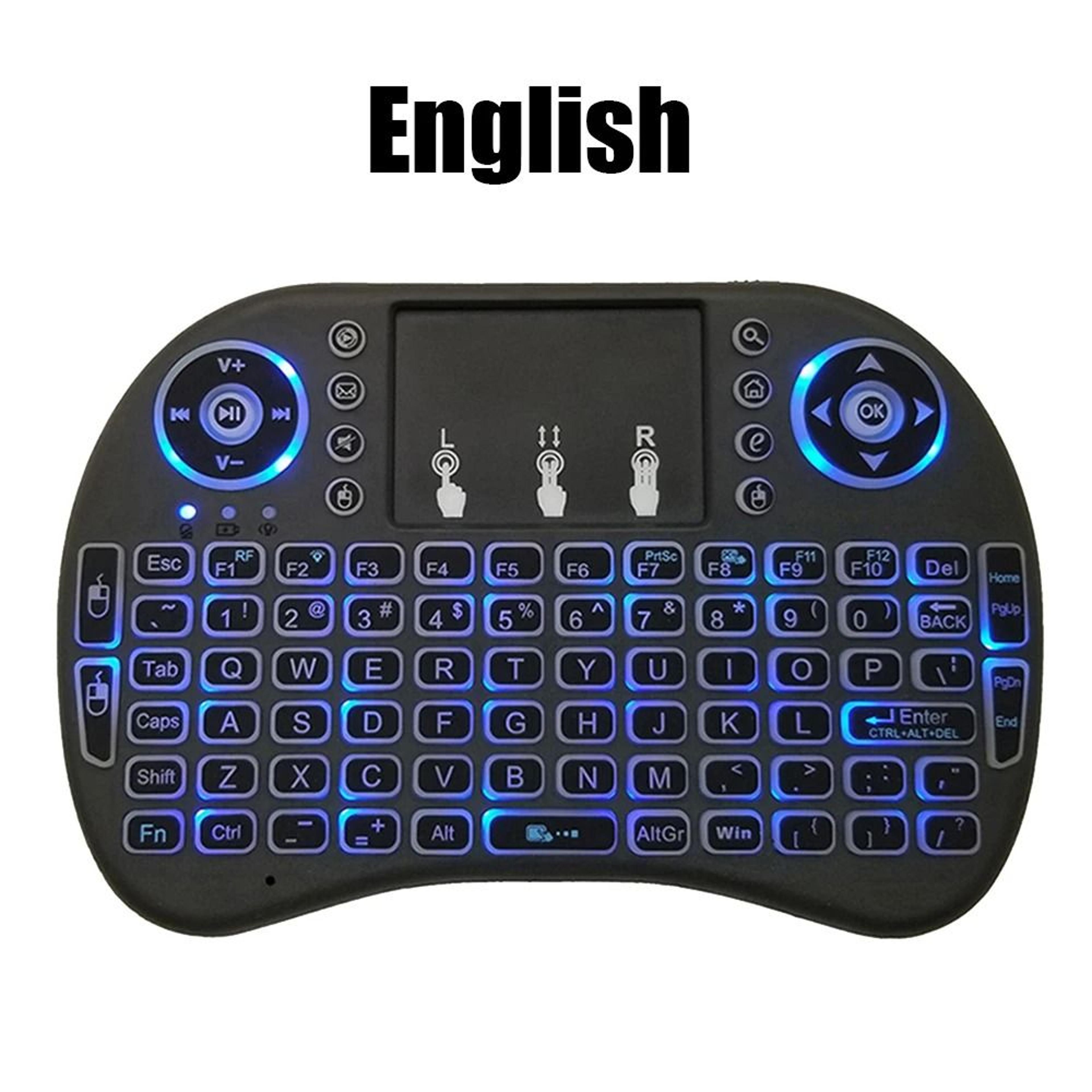 I8 24G Air Mouse Touchpad Mini Wireless Keyboard 7