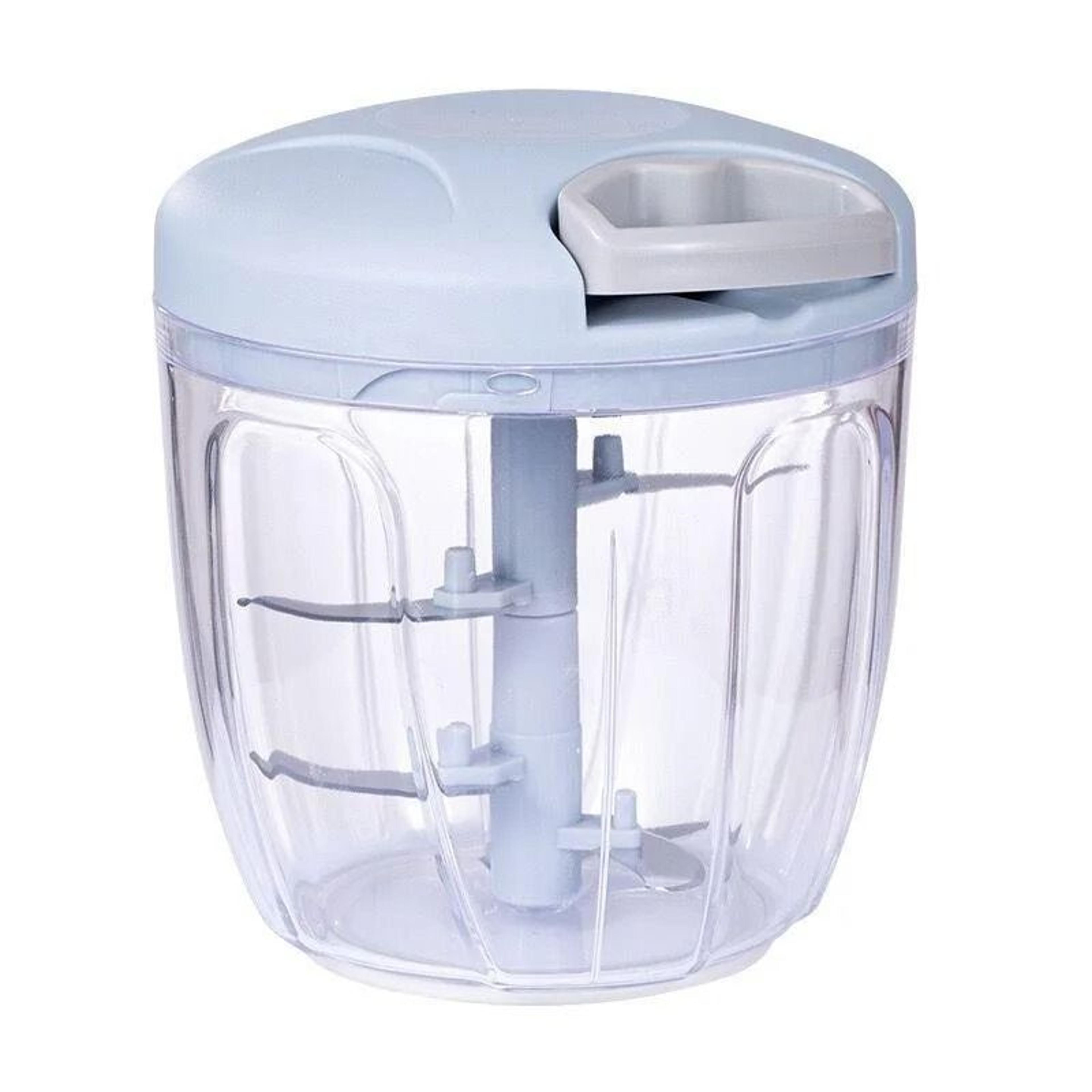 Manual Meat Mincer And Garlic Chopper With 500ml And 900ml Containers For Vegetables And Meat 10