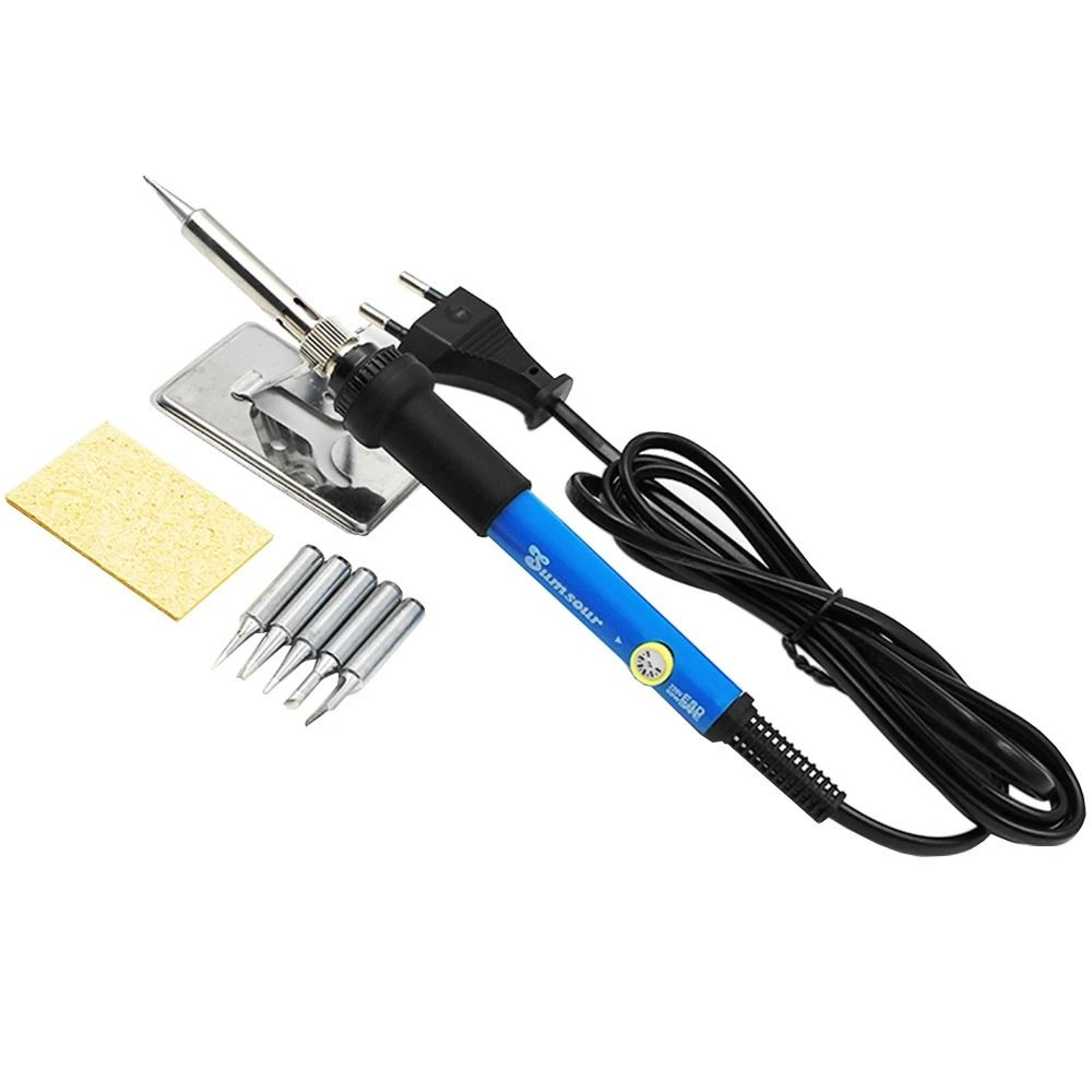 Adjustable Temperature Electric Soldering Iron 60W 80W 110V 220V Heat Pencil Tool 1