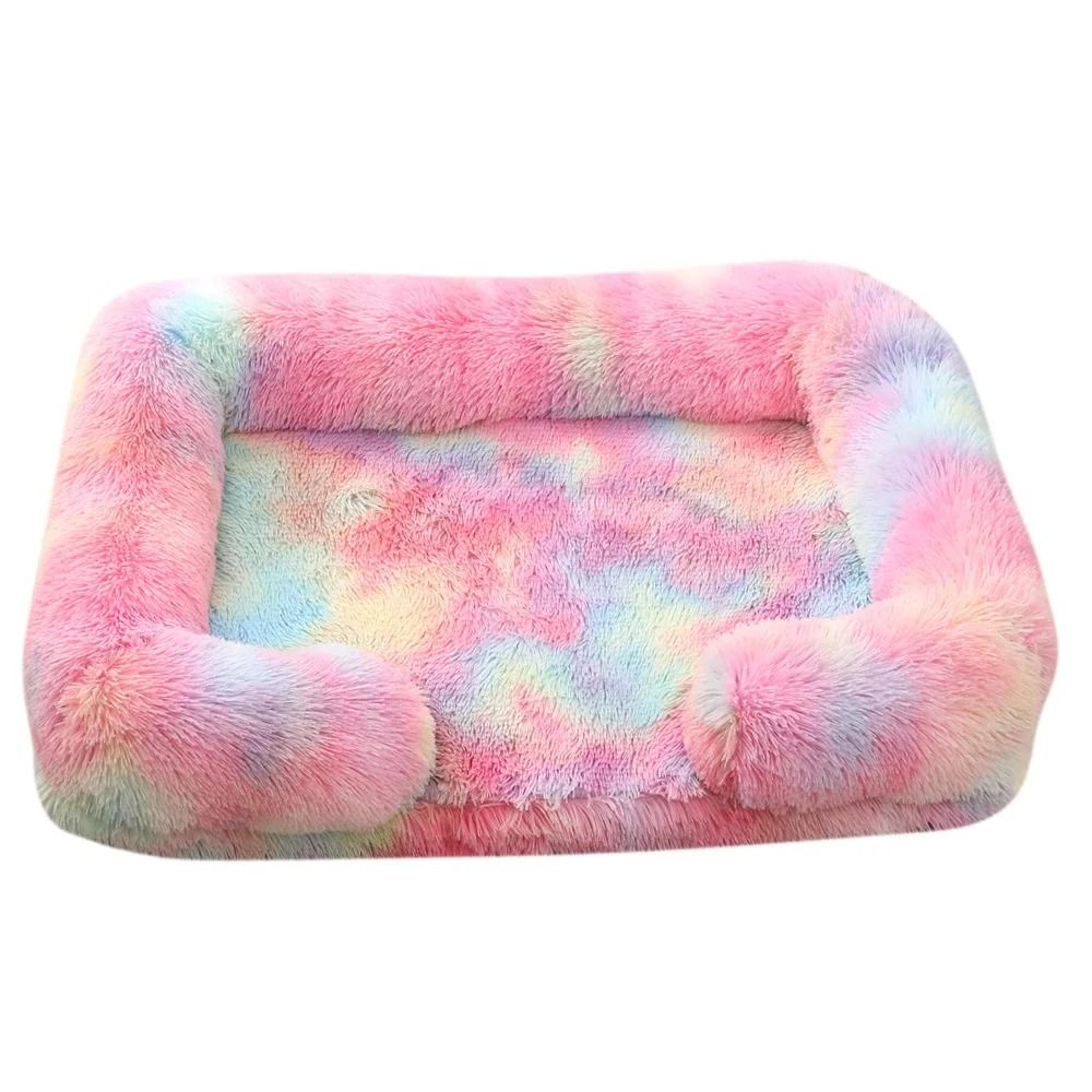 Large Dog Bed Plush Pet Bed Winter Thickened Pad With Removable Cushion 19
