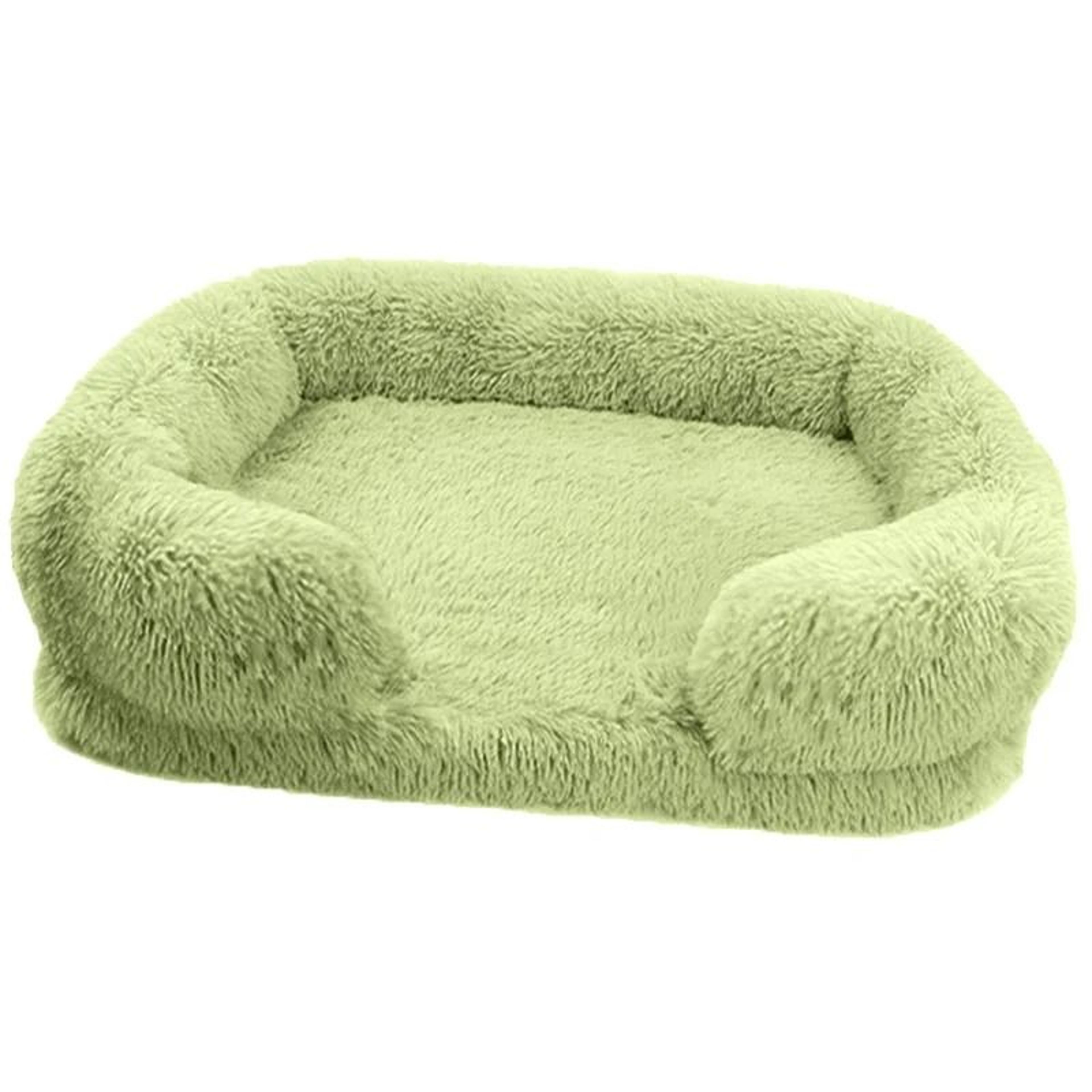 Large Dog Bed Plush Pet Bed Winter Thickened Pad With Removable Cushion 24