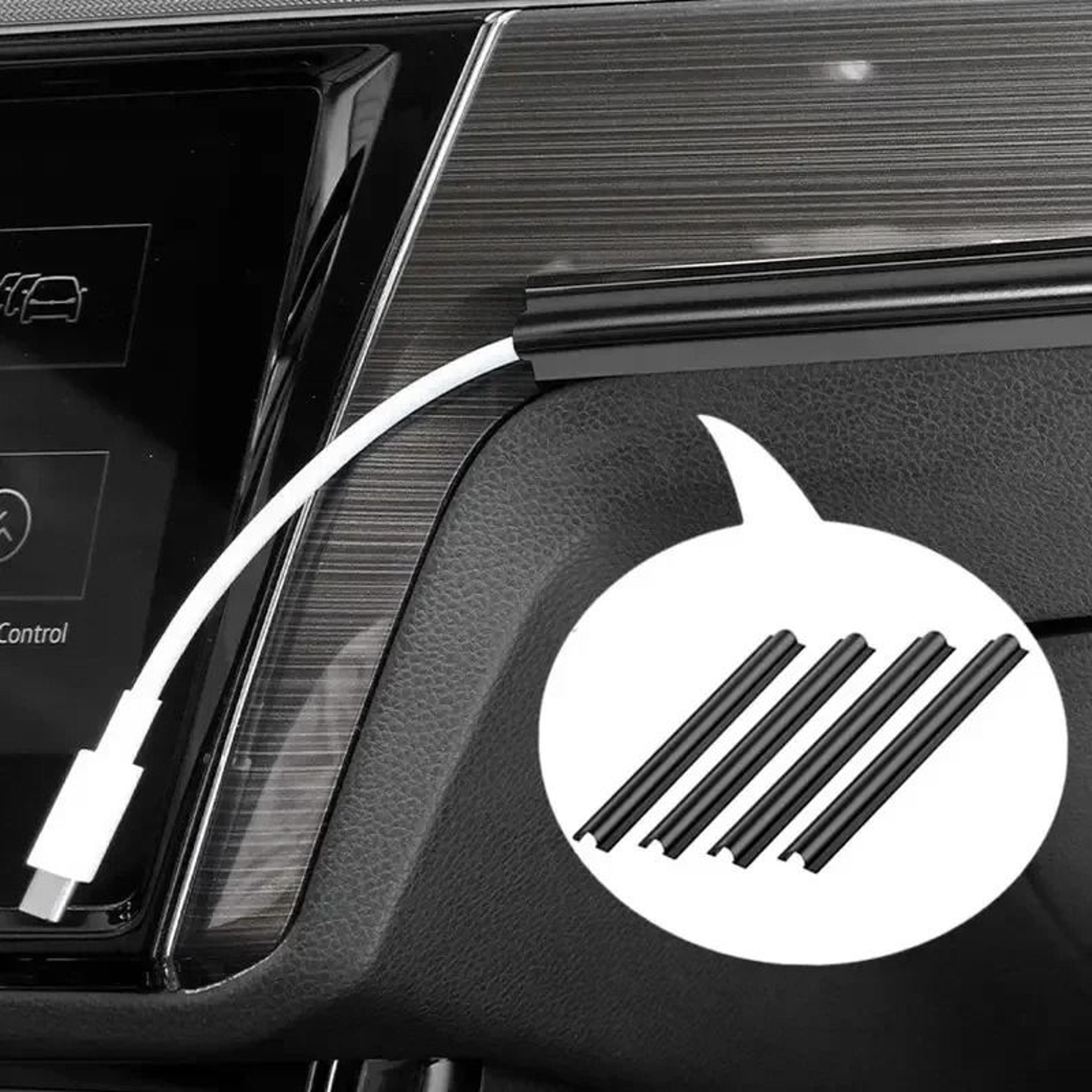 car cable organizer kit 4 piece universal wire sleeves