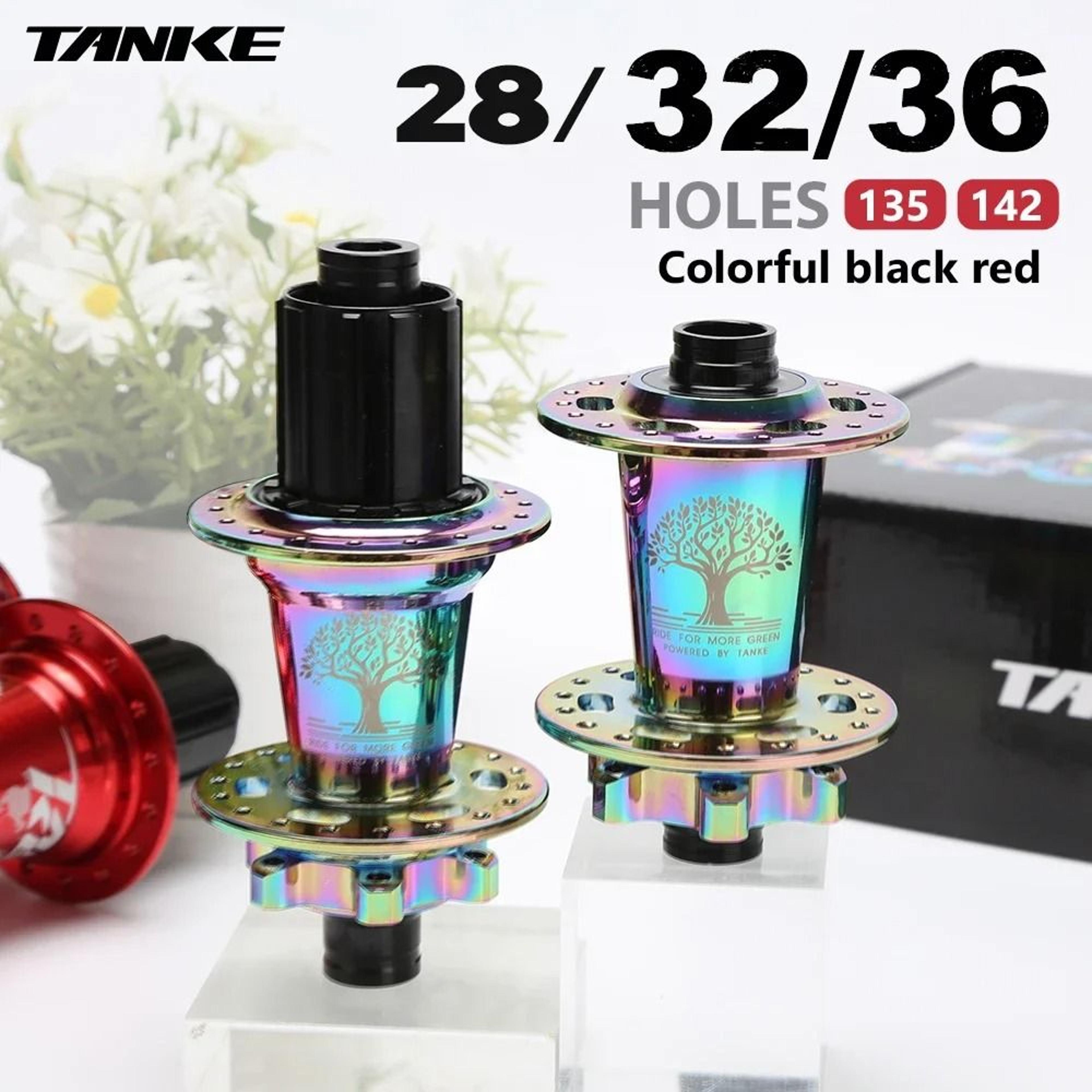 TANKE 120 Click MTB Hub Front Rear 28 32 36 Holes Disc Brake 2