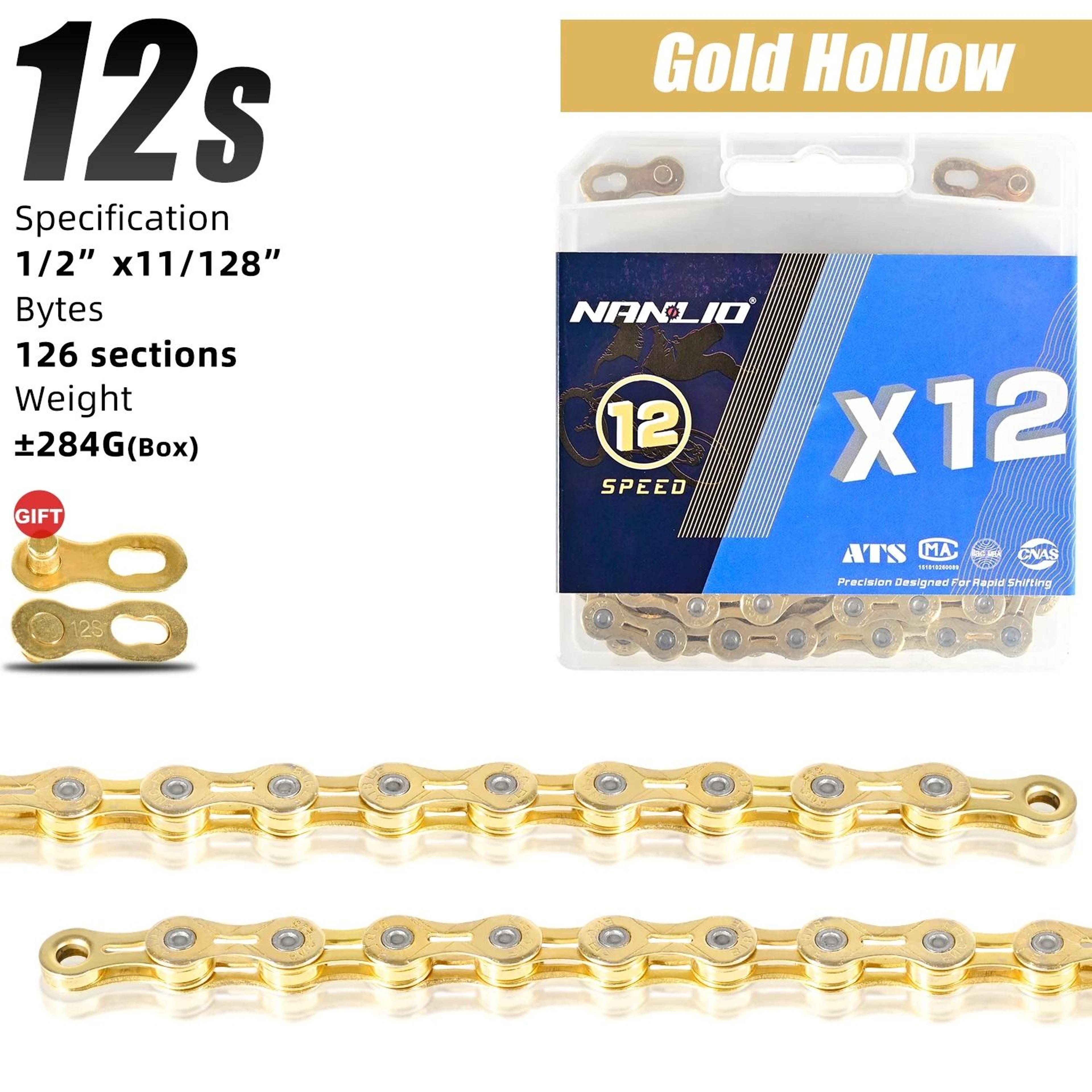 Nanlio Bike Chain X8 X9 X10 X11 X12 Variable Speed 116L 126L 3