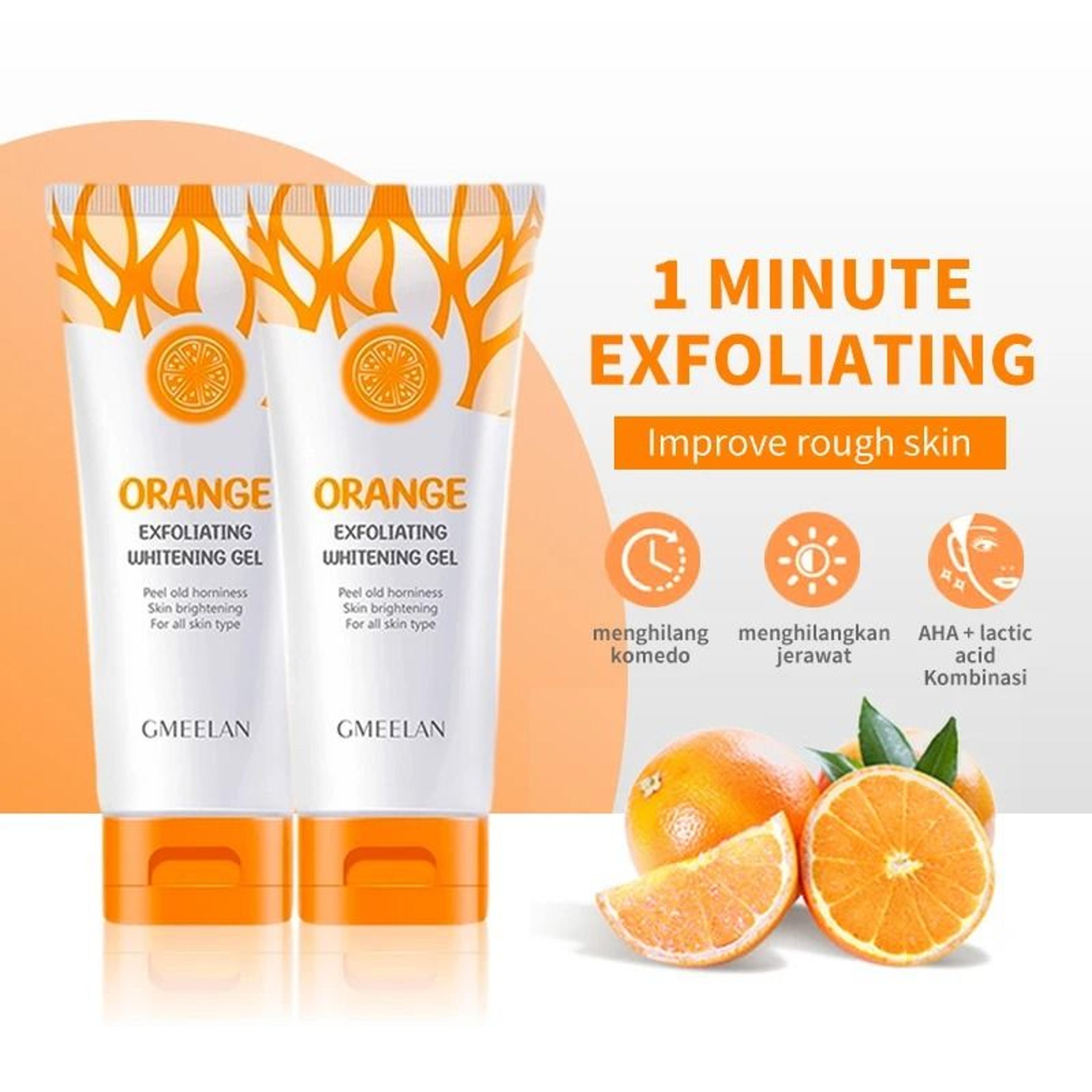 orange exfoliating gel dead spot remover 50g