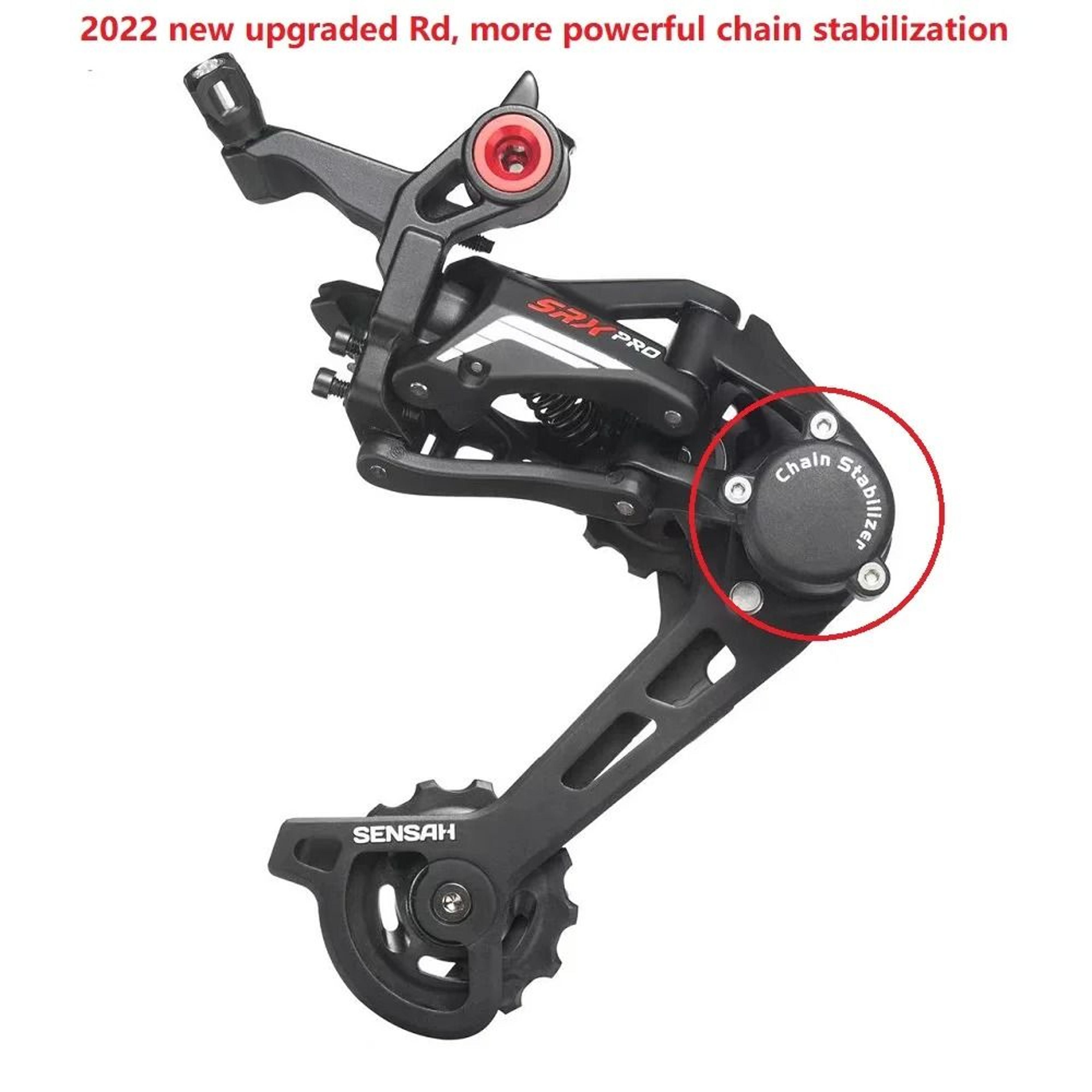 Rear Bike Derailleur For 8 To 12 Speed Road Bicycles With Carbon Body For Smooth Gear Shifting 12