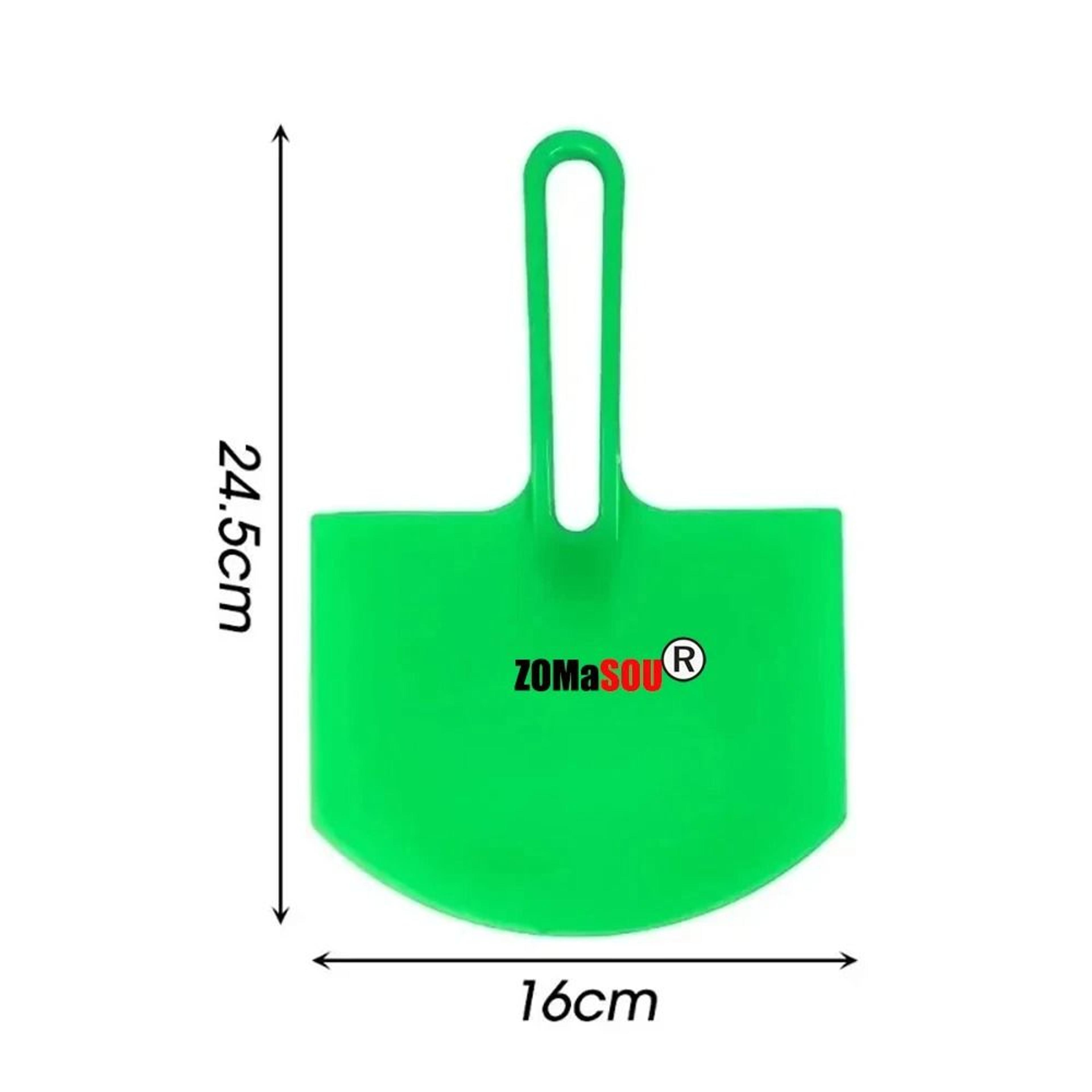 Curved Bucket Scoop Scraper And Putty Knife For Drywall And Plaster 2