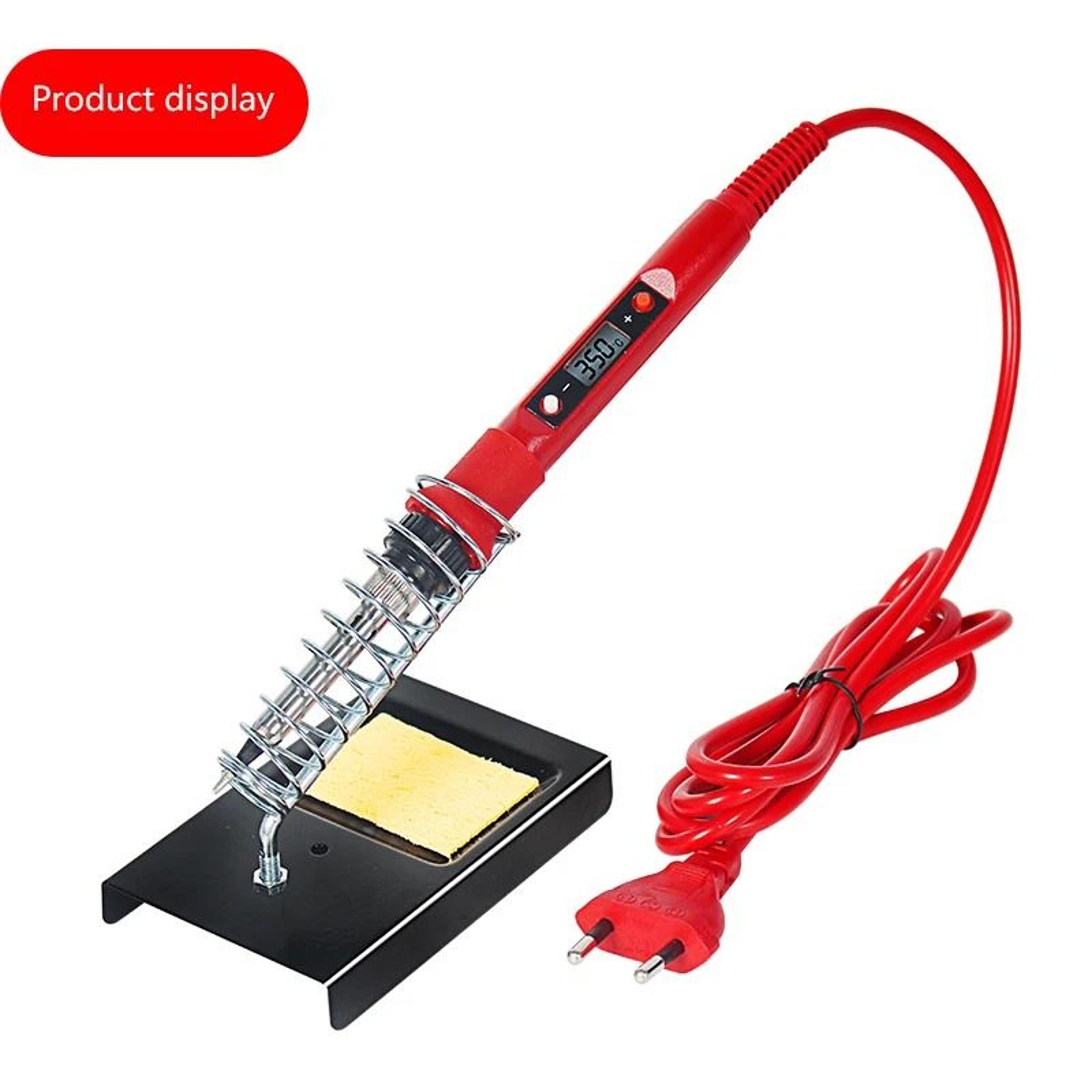 Temperature Electric Soldering Iron Kit 80W LCD  Multimeter Tool Set 1