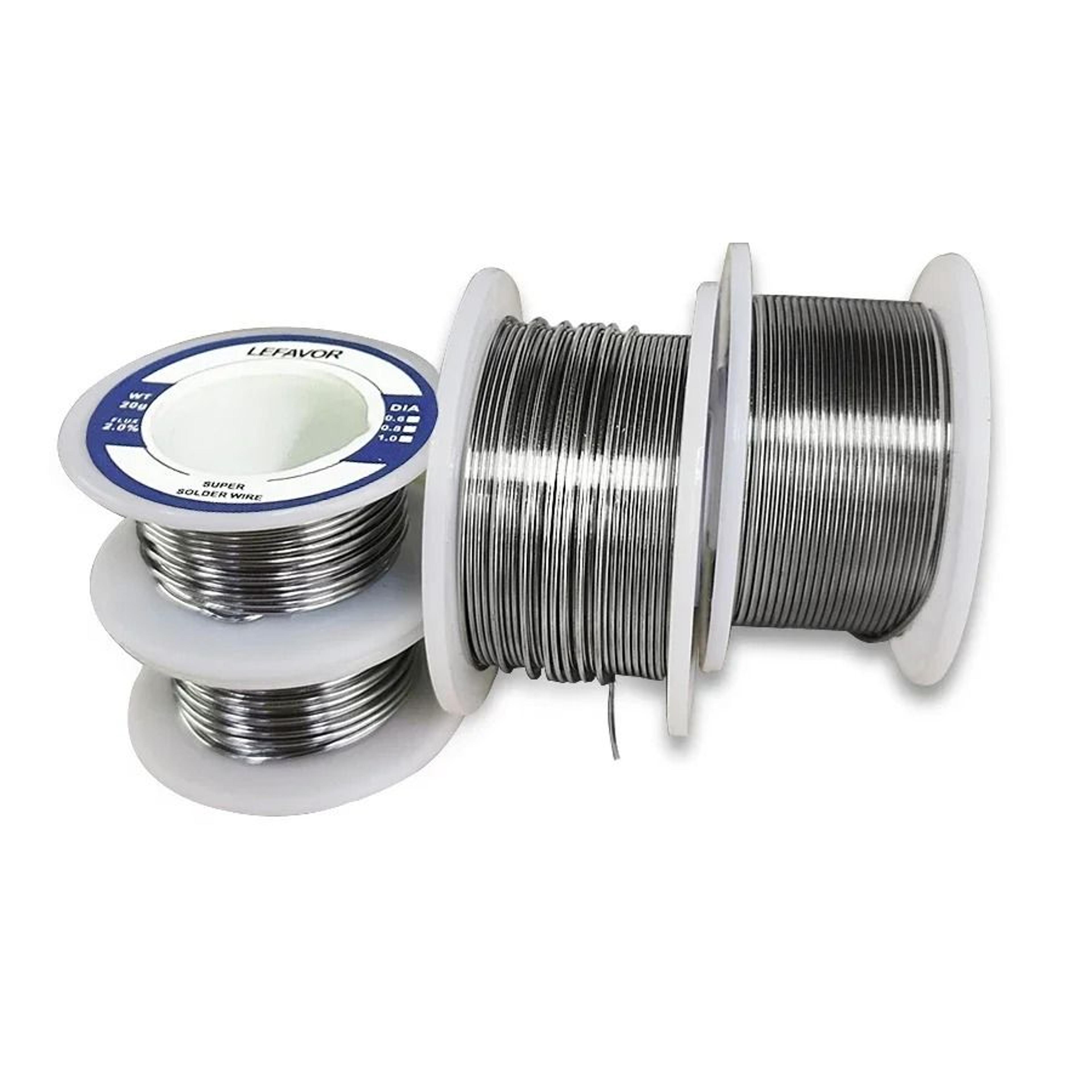 No Clean Rosin Core Soldering Tin Wire Roll 08mm 10mm 0