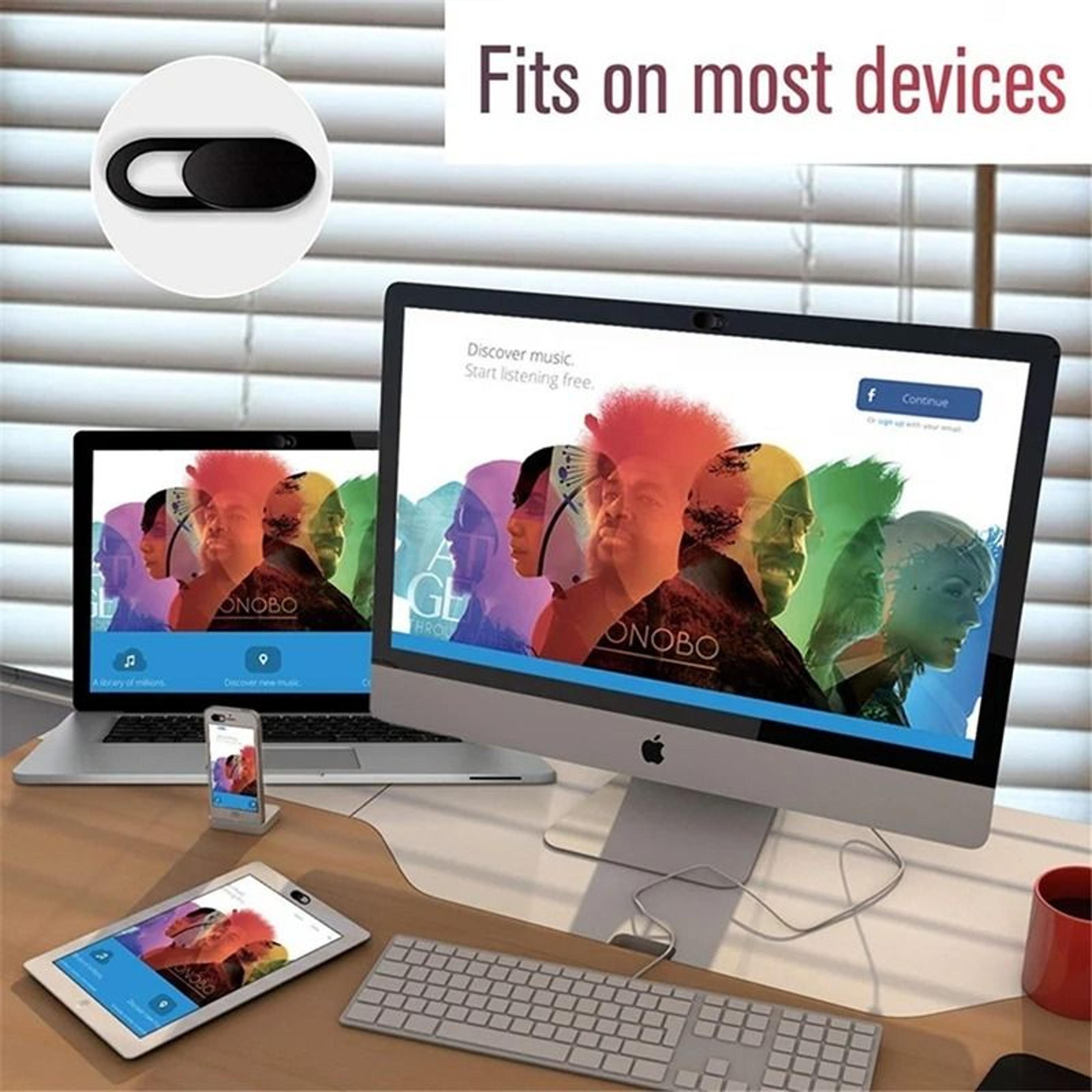 Sliding Webcam Cover Privacy Shield For Laptops Tablets And Phones 2