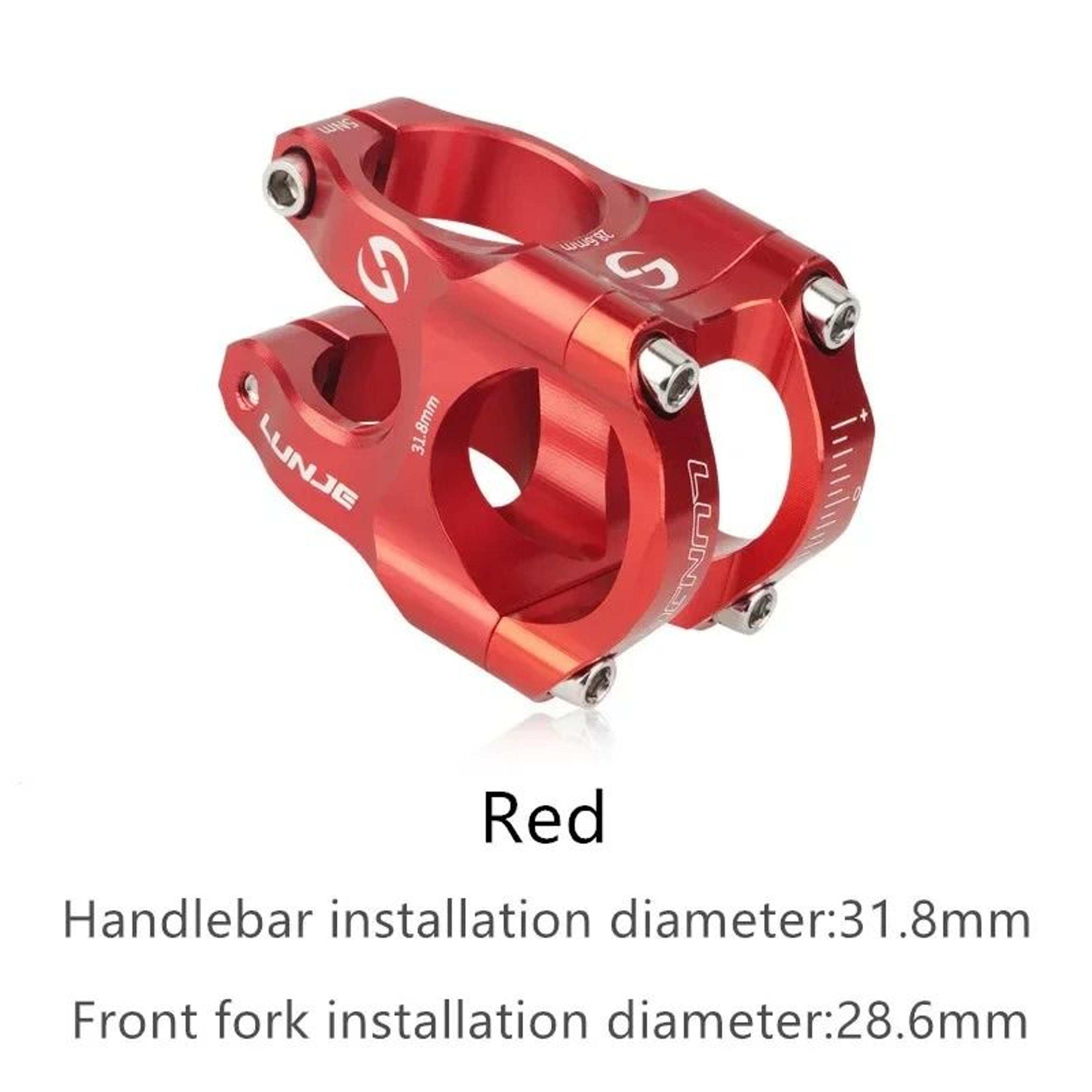 MTB Road Bike CNC Stem 318 Mm High Strength Riser 8