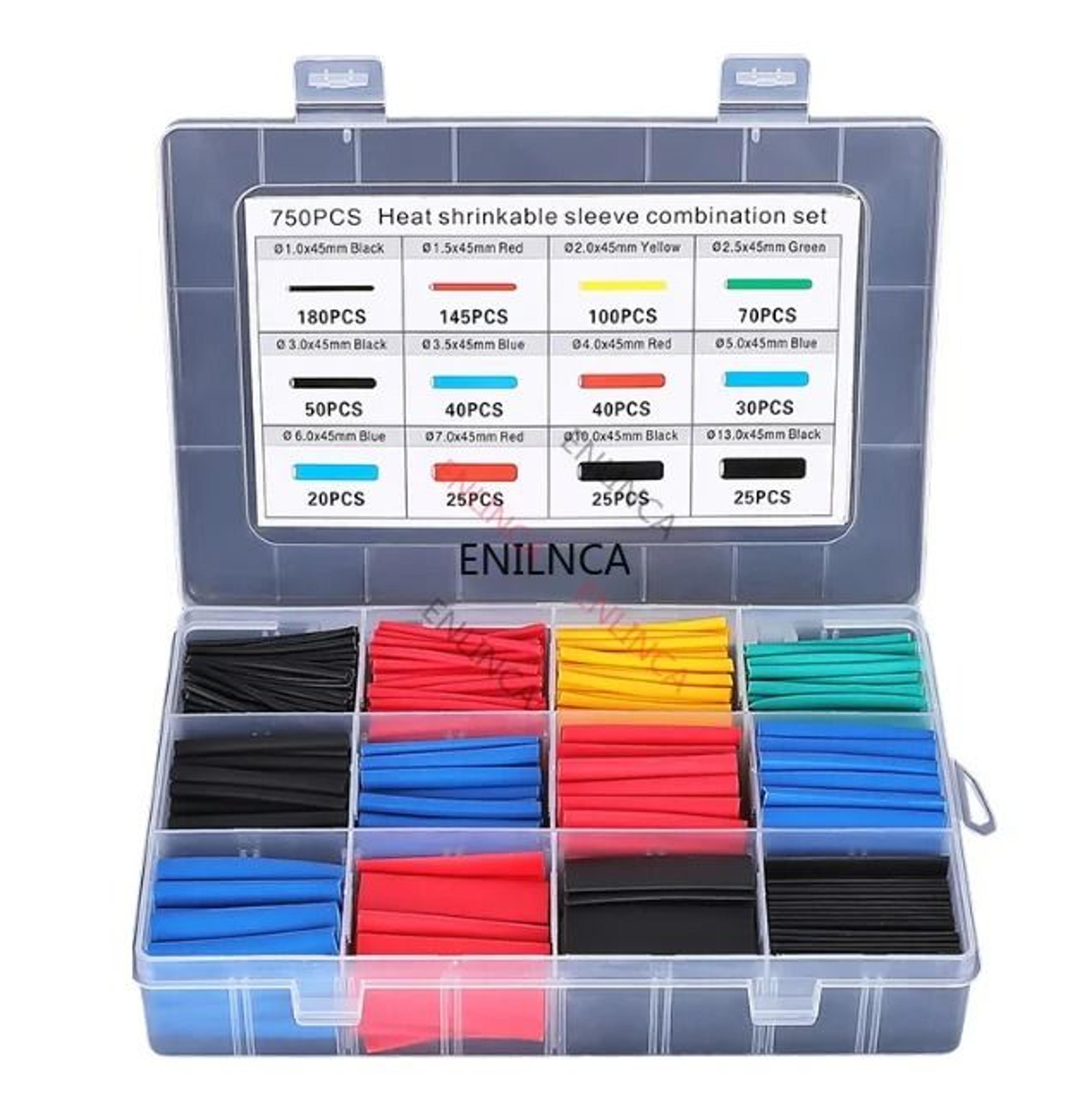 Heat Shrink Tubing Kit For Electrical Insulation 2