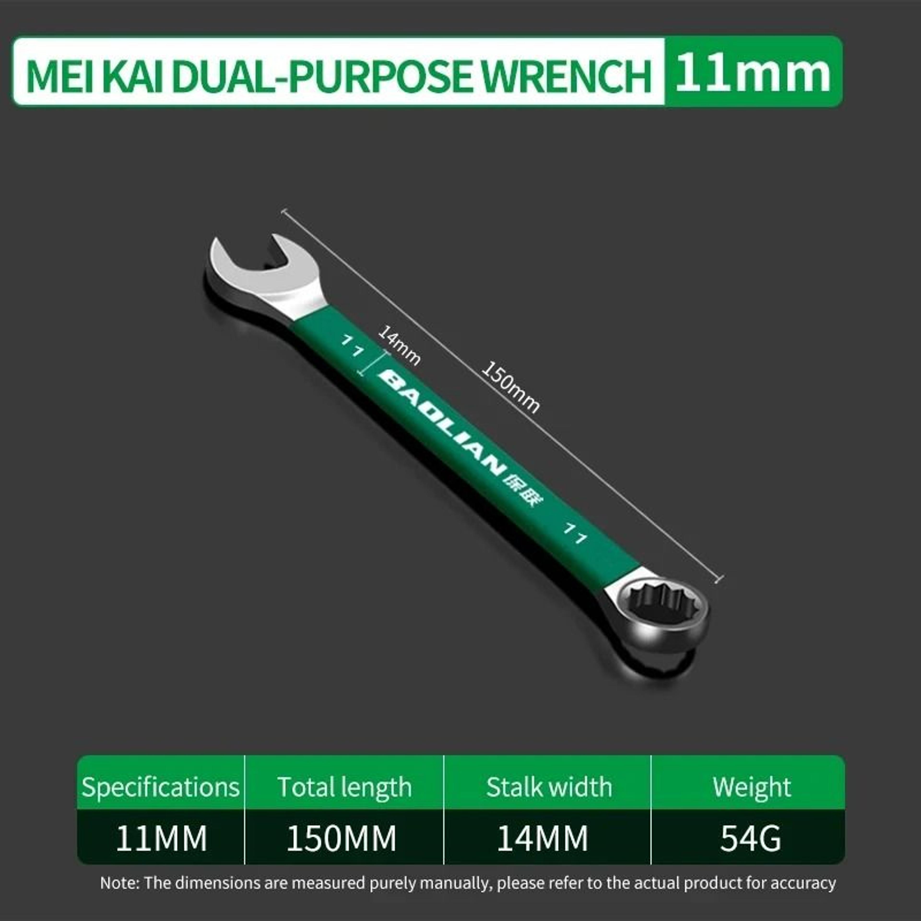 BaoLian Plum Blossom Open Combination Wrench 8 30 Mm 11