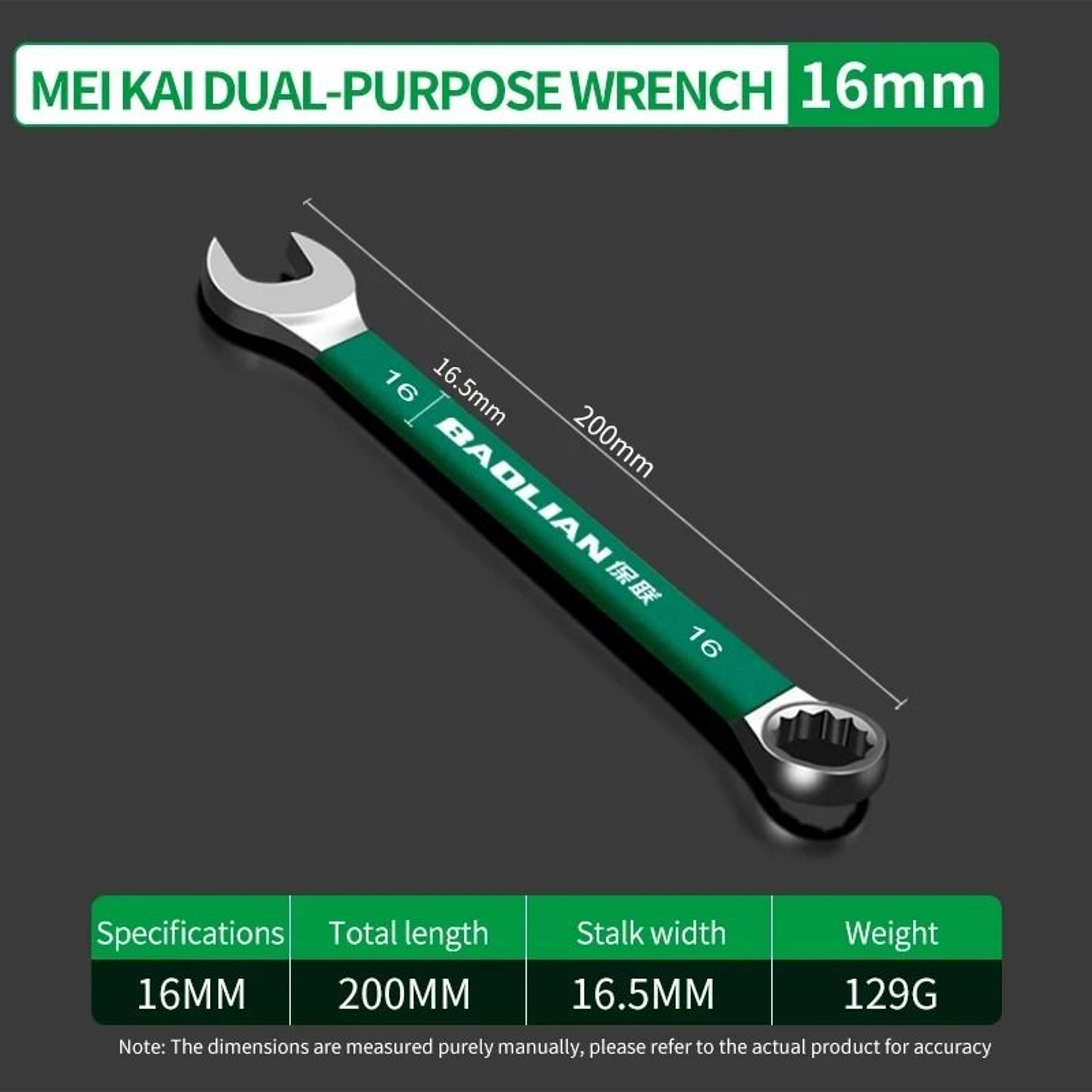 BaoLian Plum Blossom Open Combination Wrench 8 30 Mm 16