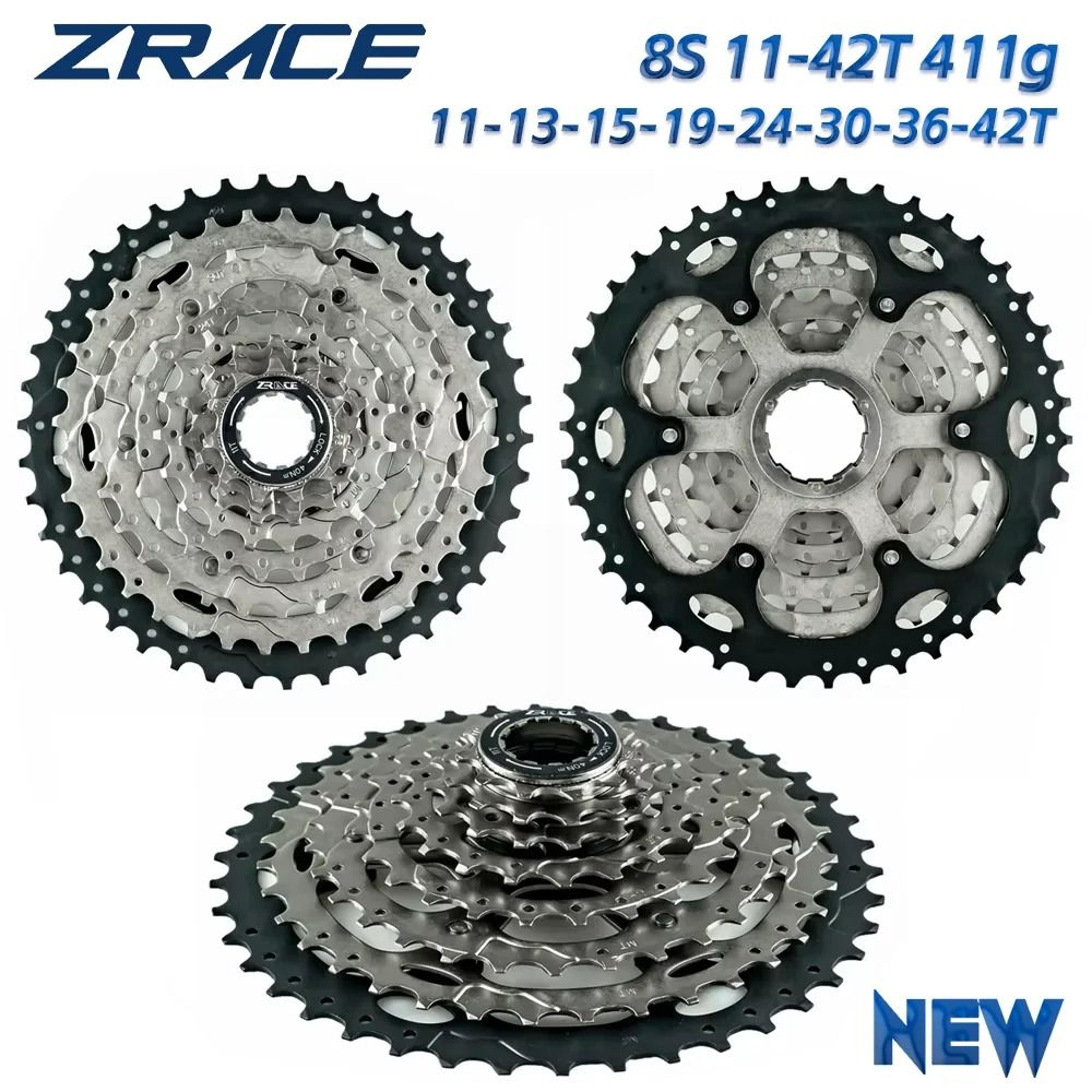 ZRACE Bicycle Cassette 8 To 12 Speed 11 To 52T 8