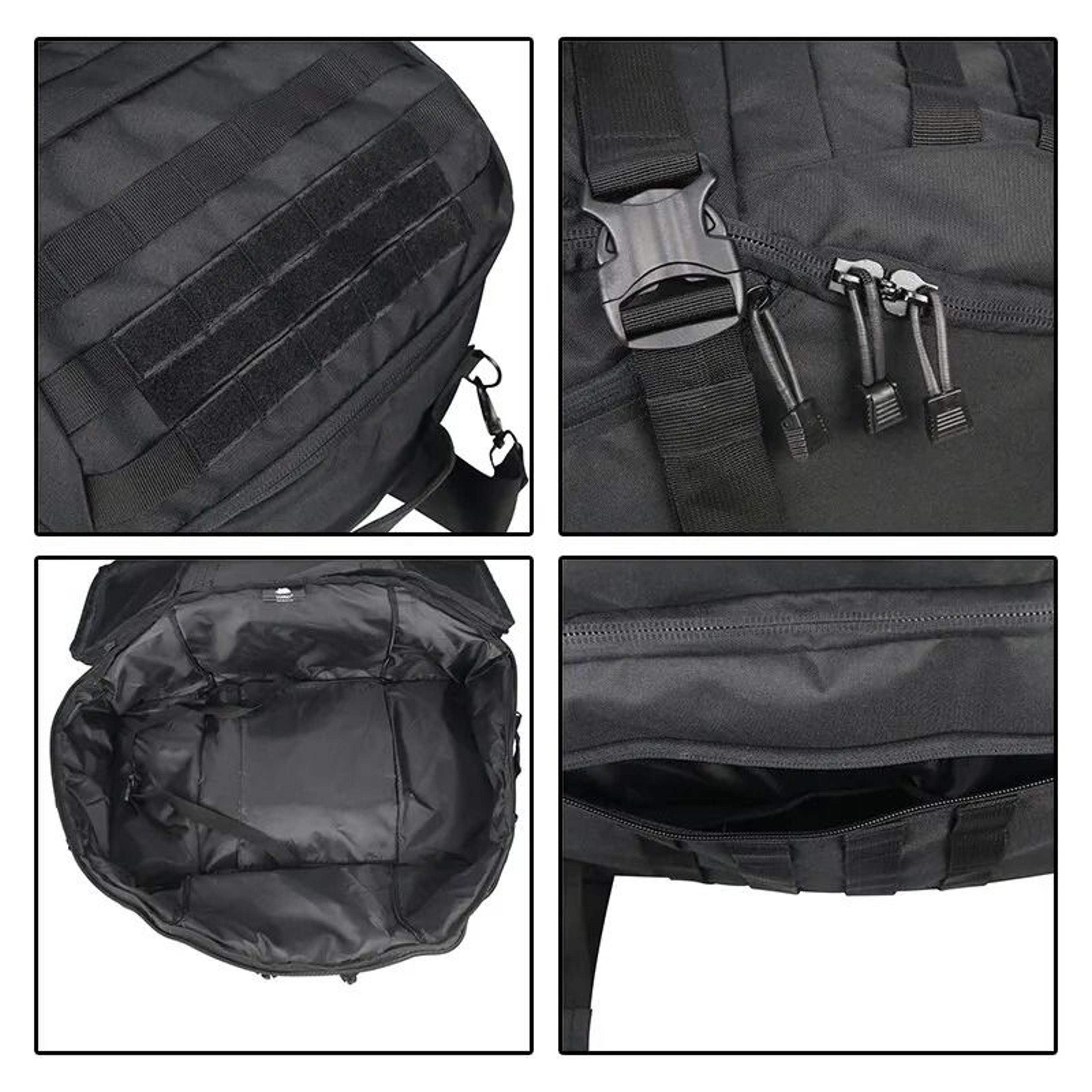 LQARMY 60L 80L Tactical Camping Backpack Molle Duffel Bag 4