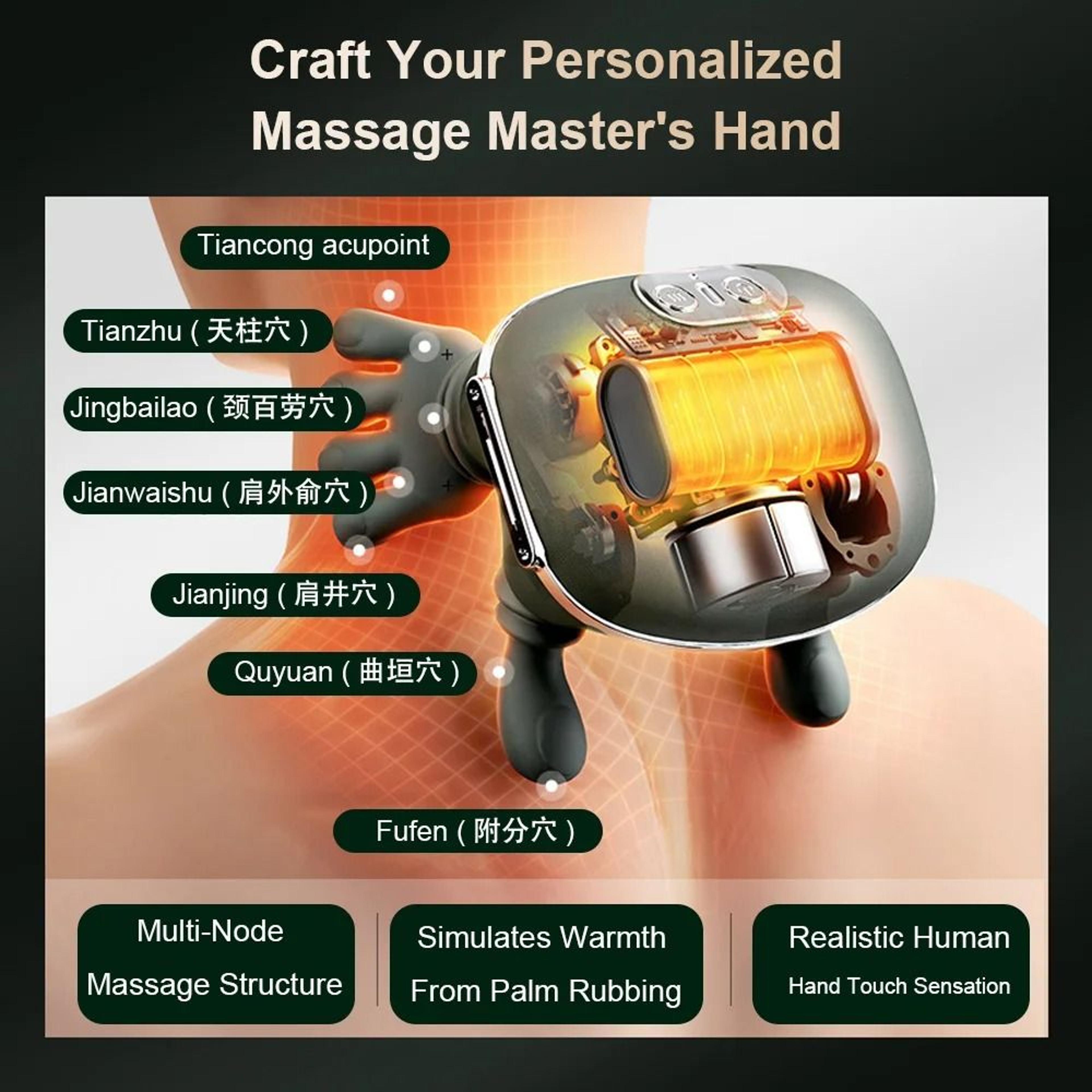 Heated Neck Massager Cervical Spine Massager 3