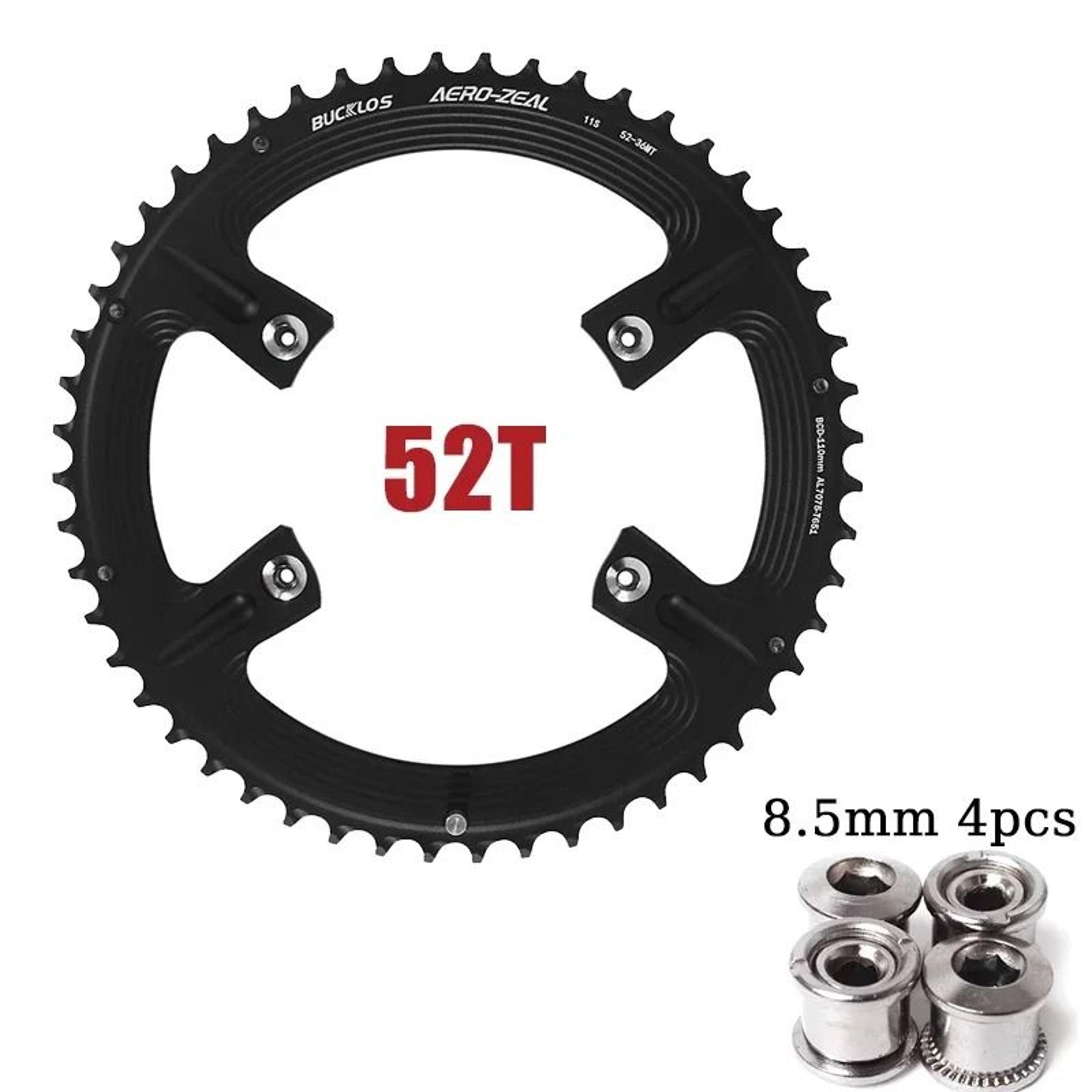 Bucklos Road Bike Chainring 110 BCD 34T To 53T 11