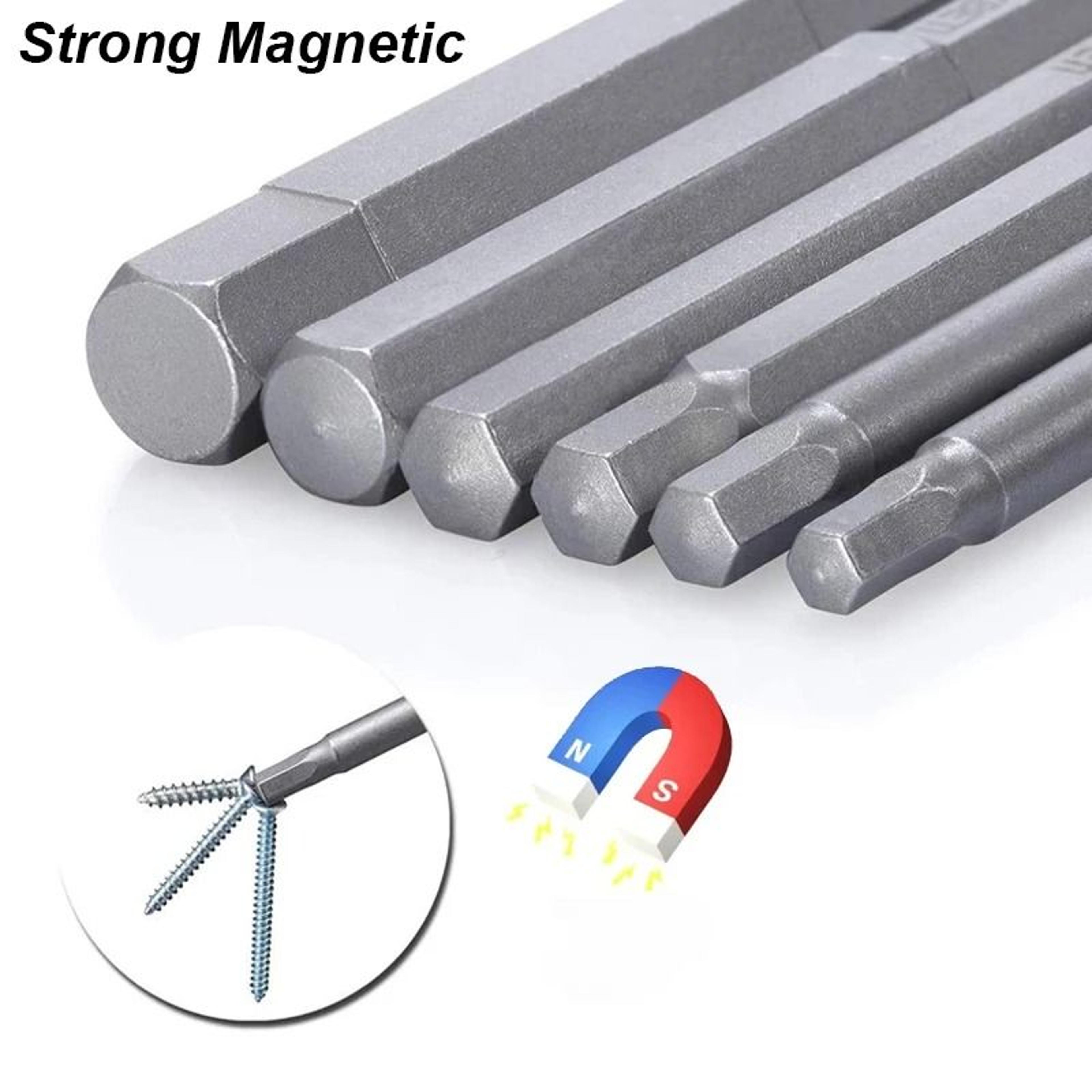 Hex Allen Wrench Bit Set Metric Imperial With Magnetic Tip 3