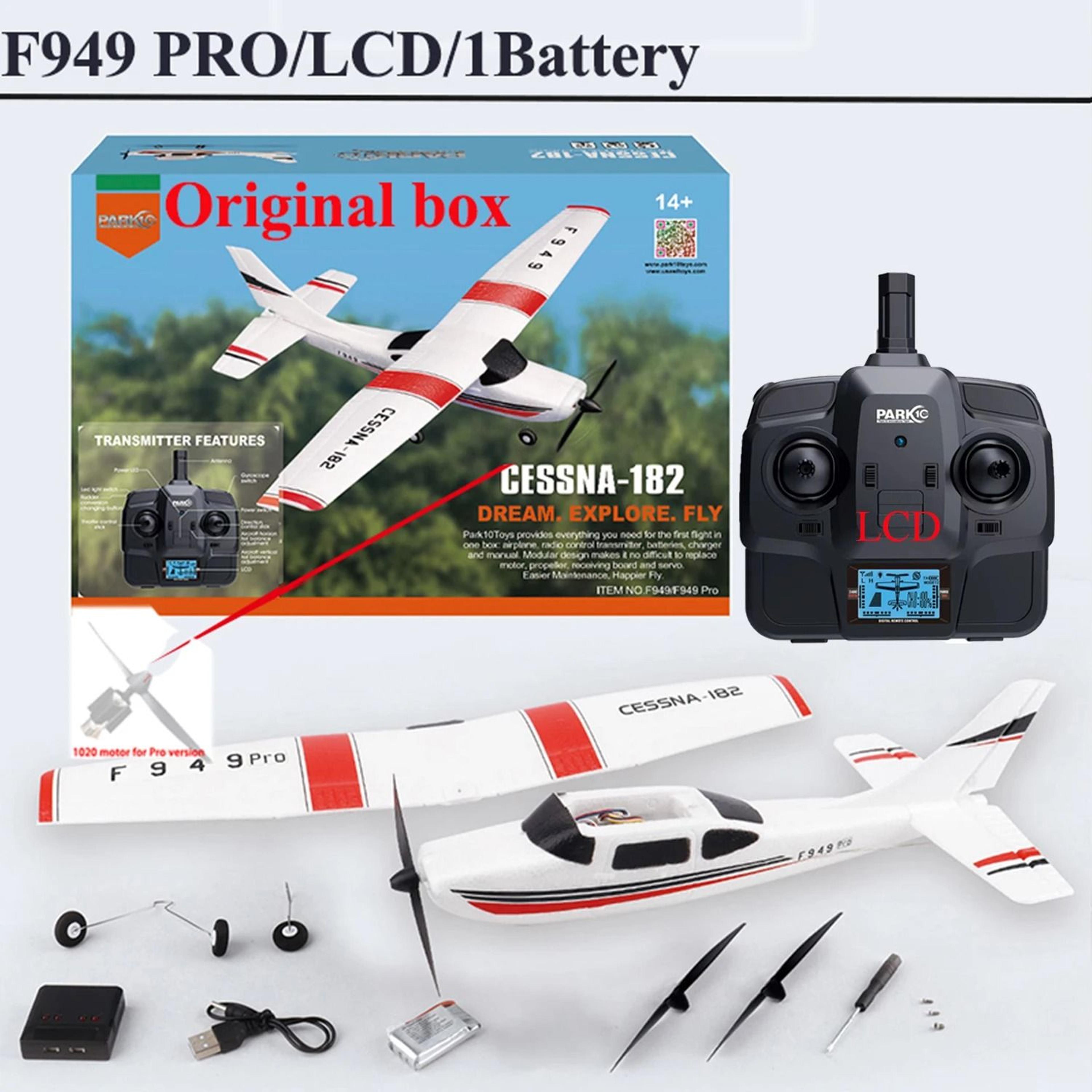 WLtoys F949 RC Airplane Cessna 182 3CH Gyro Version 9