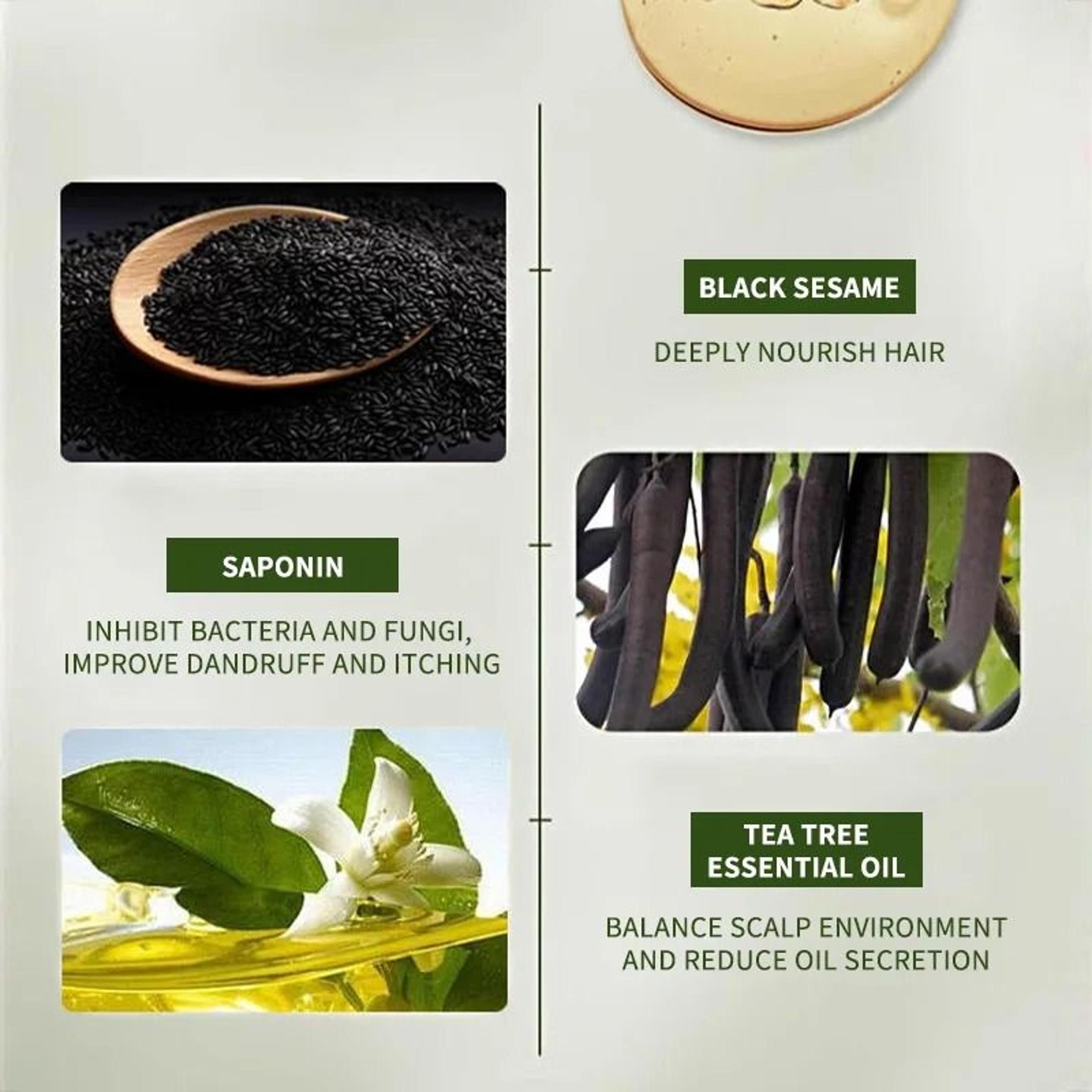 Usman Grass Herbal Shampoo Soap Platycladus Broth Hair Loss Treatment 5